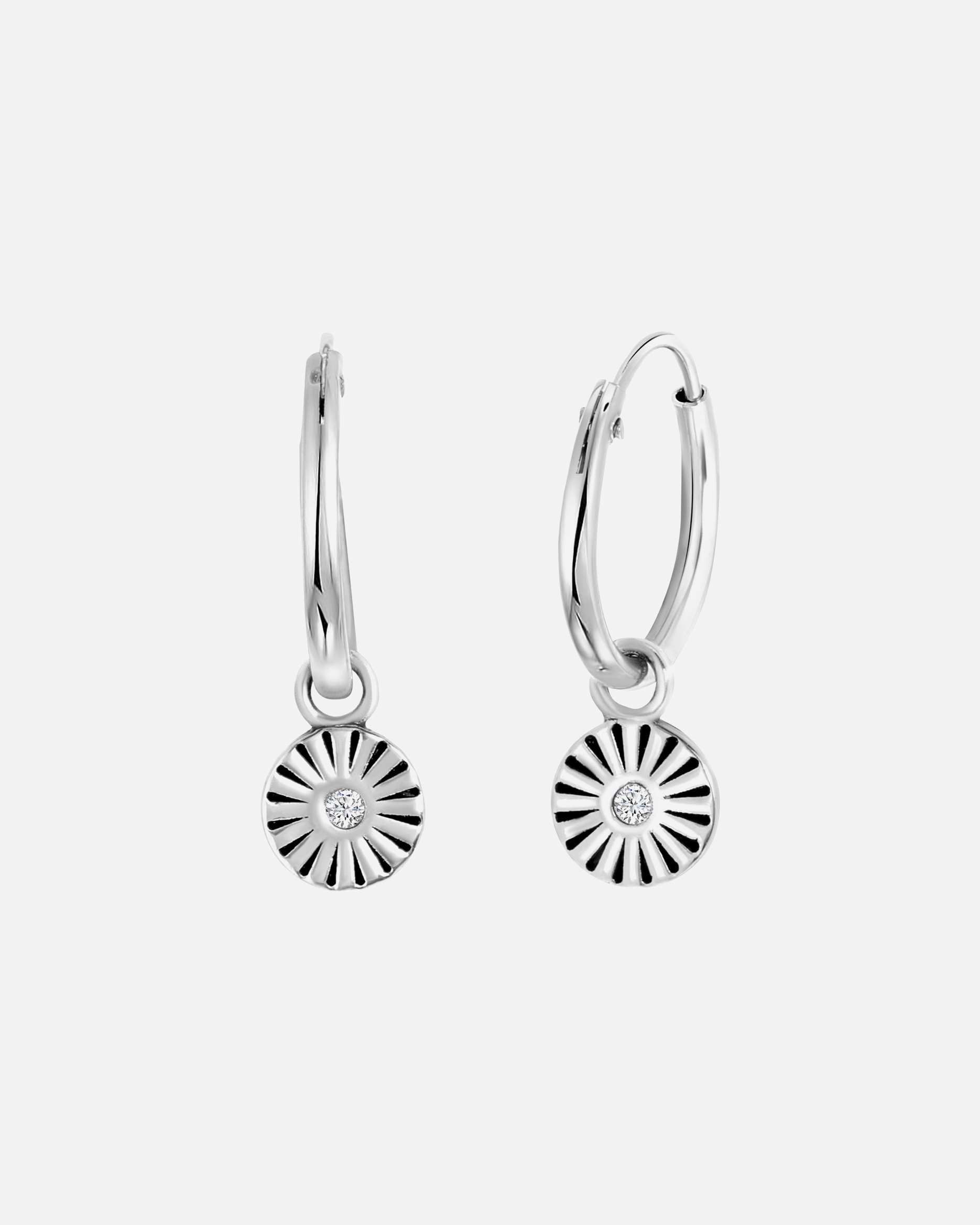 Ohrringe für Weiblich Lucardi Ohrringe 925 Silber - silbern Ohrringe 925 Silber - silbern