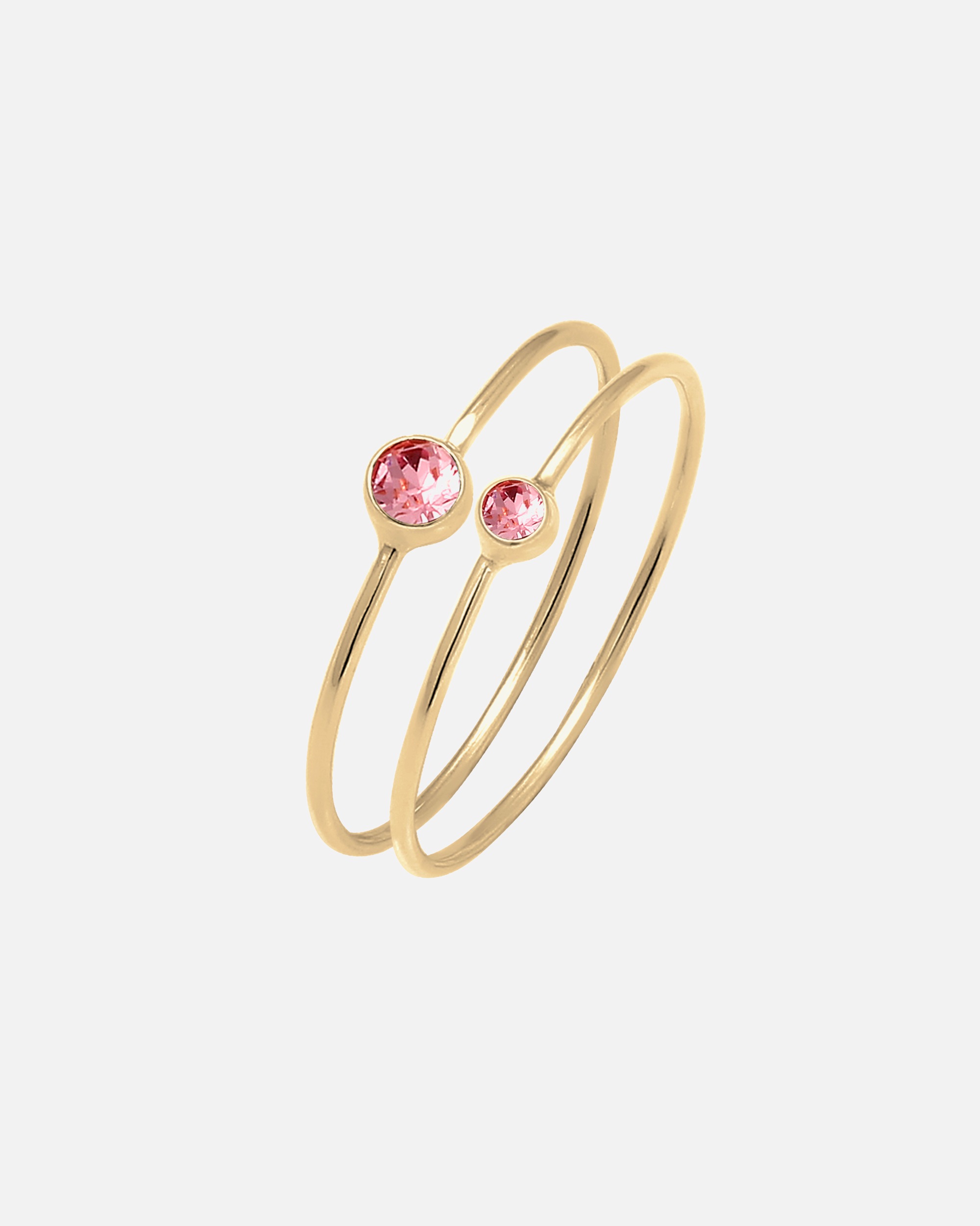 Ring für Weiblich Elli Set 925 Silber, mit Kristallen von Swarovski® 46
