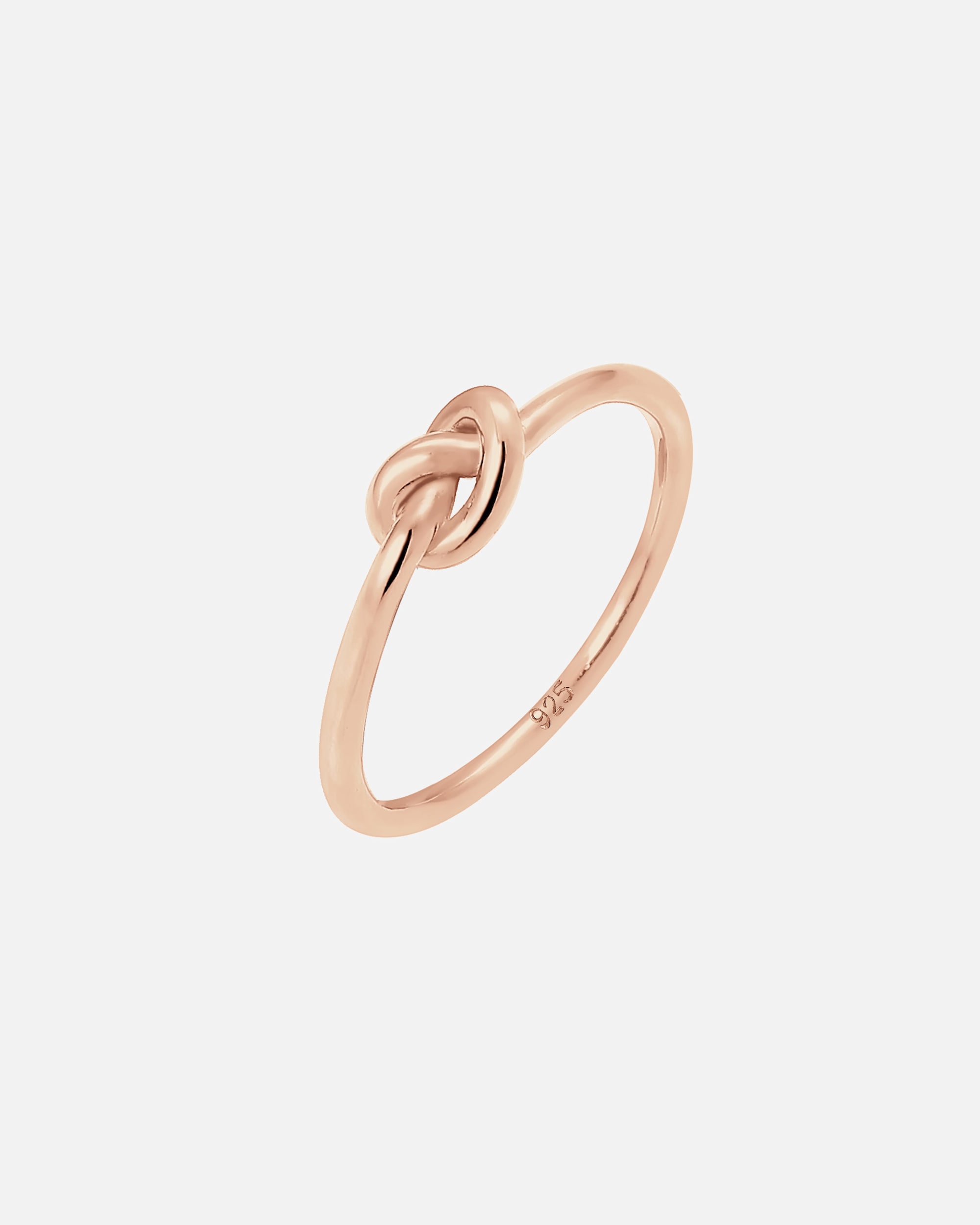 Ring für Weiblich Elli Knoten Verknotet Trend Basic 925 Sterling Silber 54