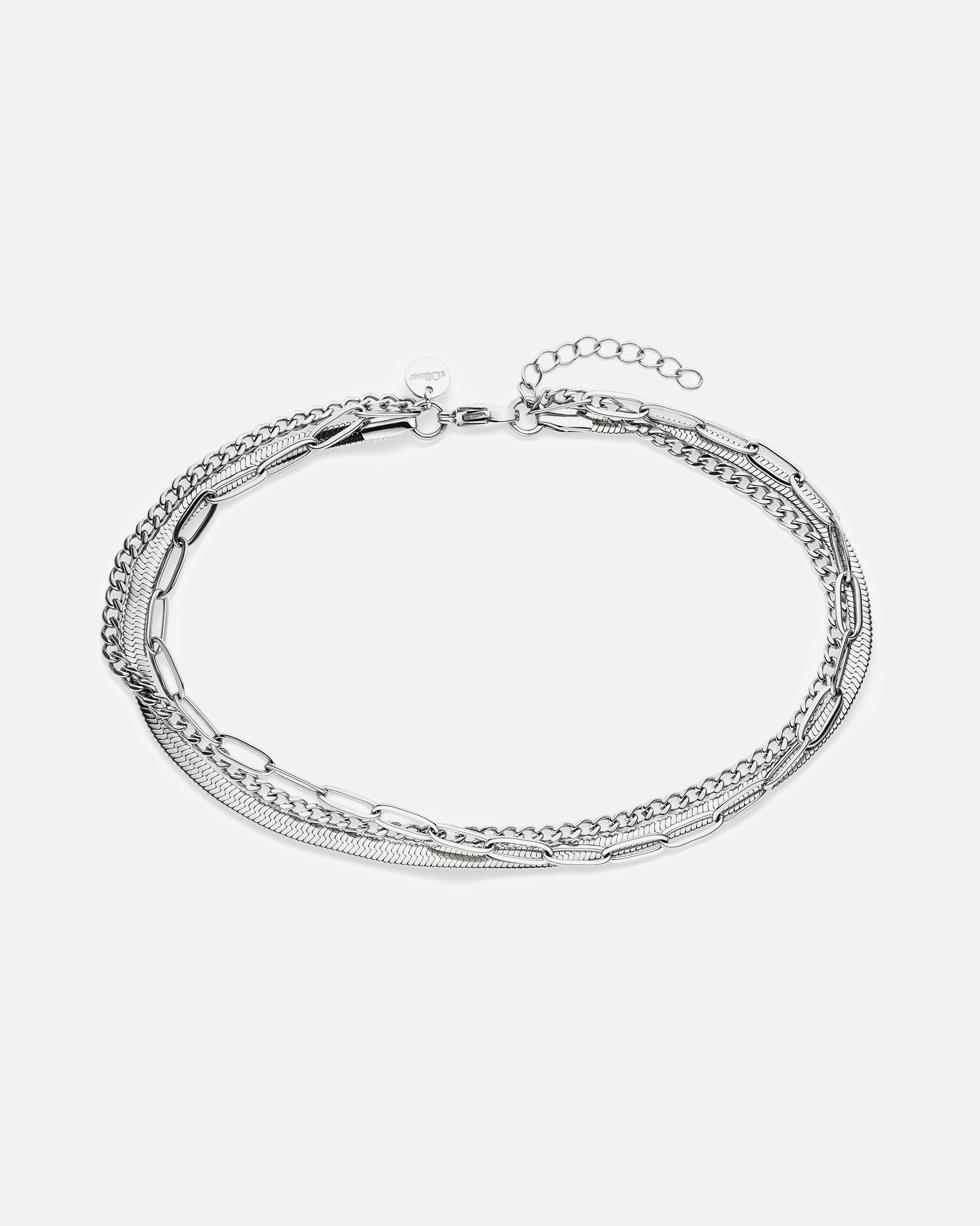 Armband für Weiblich s.Oliver Armband Edelstahl silber