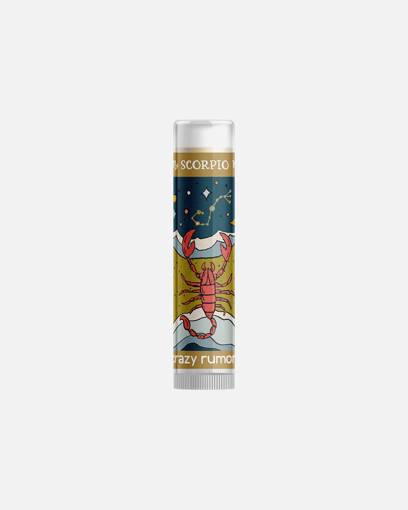 Lippenbalsam für Unisex Crazy Rumors Zodiac Lip Balm Water Blend 4,4 ml
