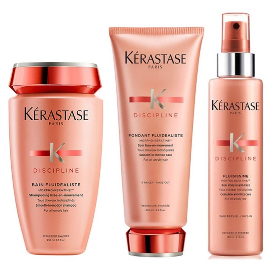 Kérastase Discipline 3er Set (Bain / Fondant Fluidissime) Damen