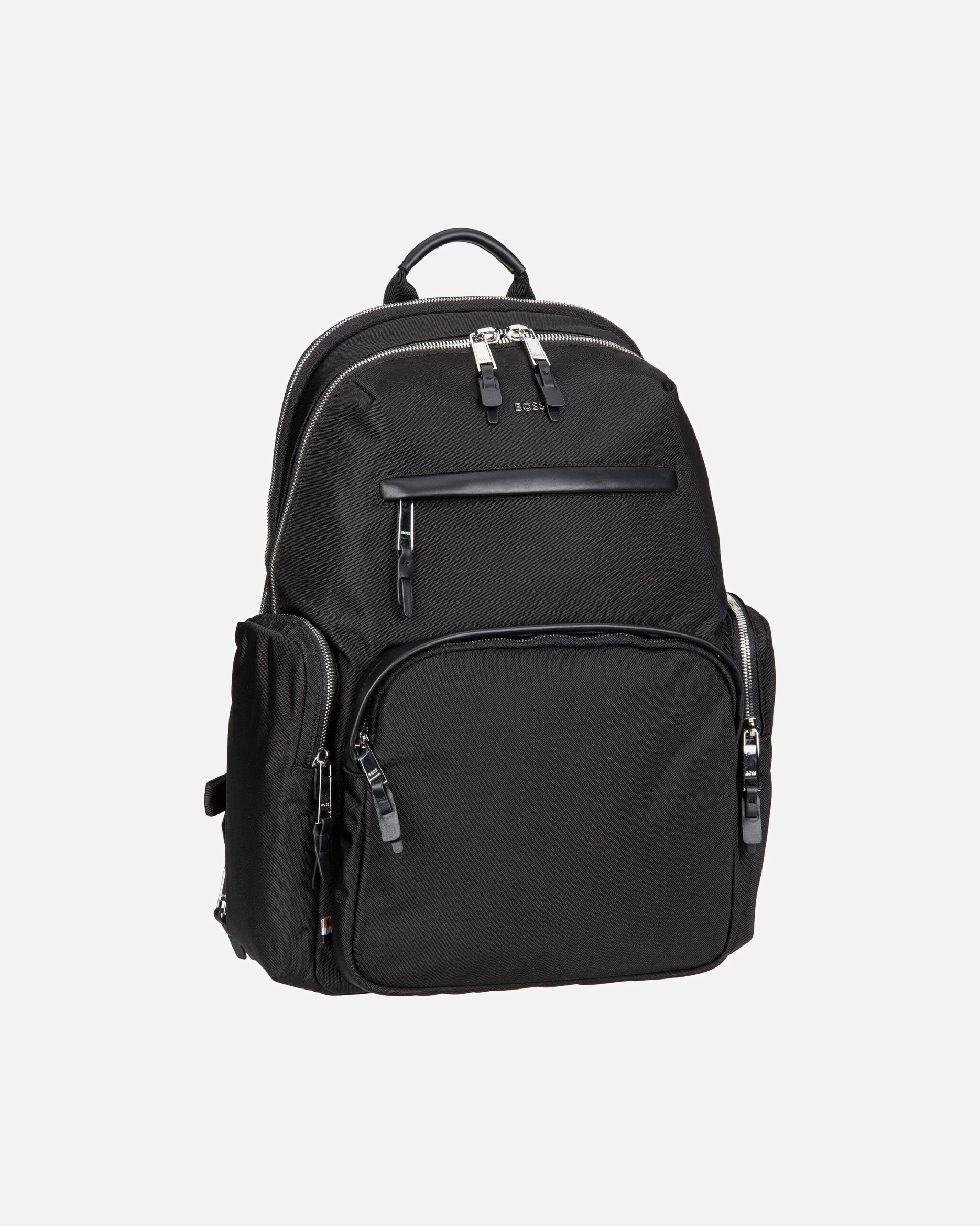 Rucksack für Männlich Hugo Boss Rucksack Highway Backpack Black