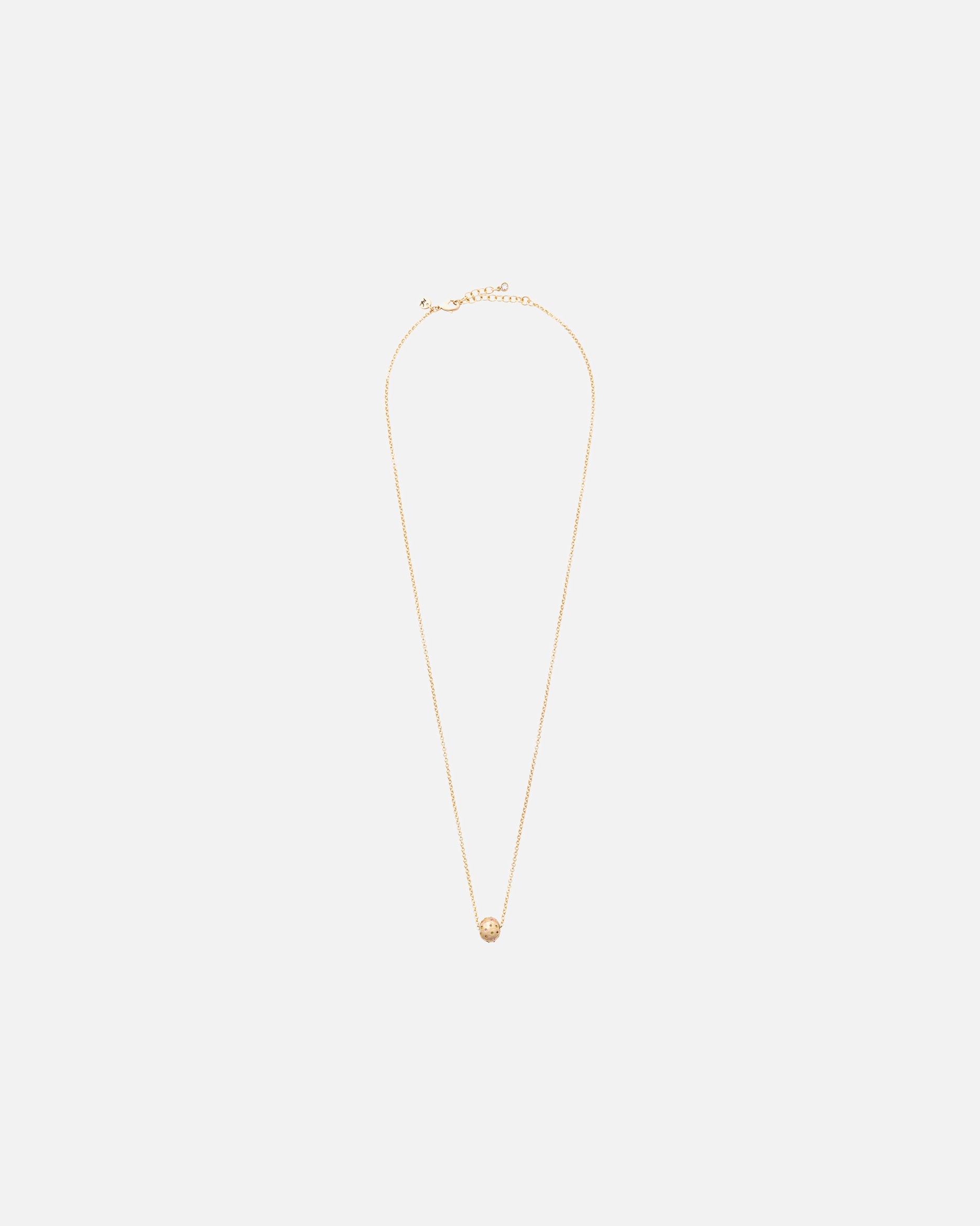 Halskette für Weiblich A&C Oslo – Nordic Design Jewellery Default Brand Line Kette Mit Anhänger 'Shimmer G' gold