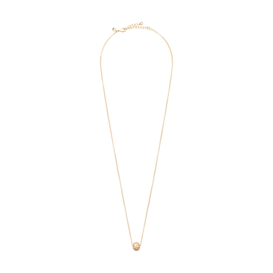 A&C Oslo – Nordic Design Jewellery Kette Mit Anhänger 'Shimmer G' gold Hellbraun Damen