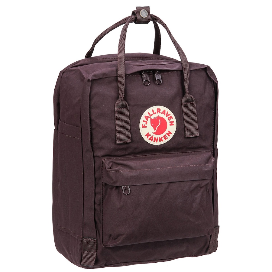Fjällräven Kanken Rucksack 35 cm Laptopfach Blackberry Braun