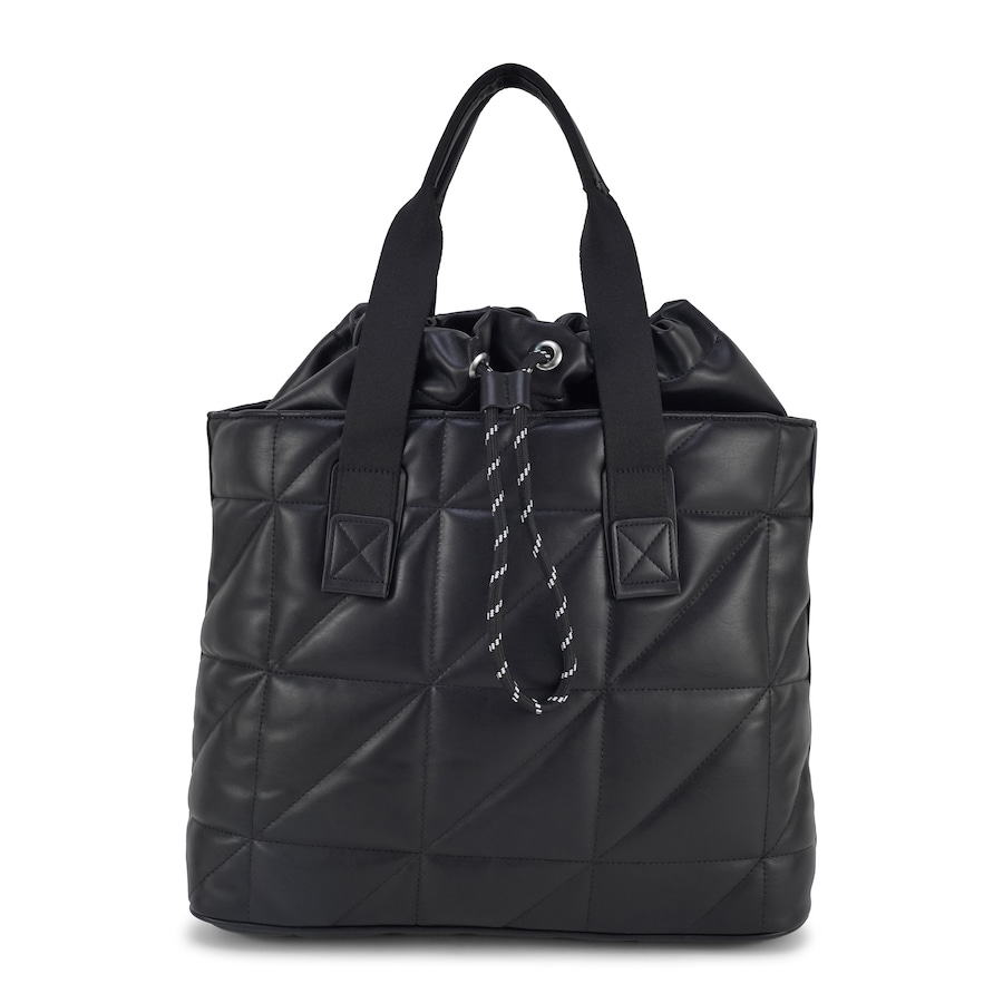 HARPA Schultertasche MORGANA mit Befestigungsschlaufe für den Trolleygriff schwarz