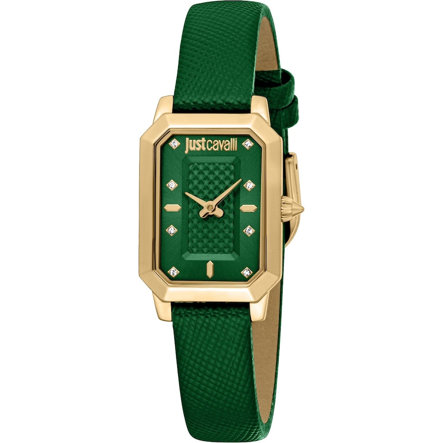 Roberto Cavalli Damenuhr Edelstahl Damen