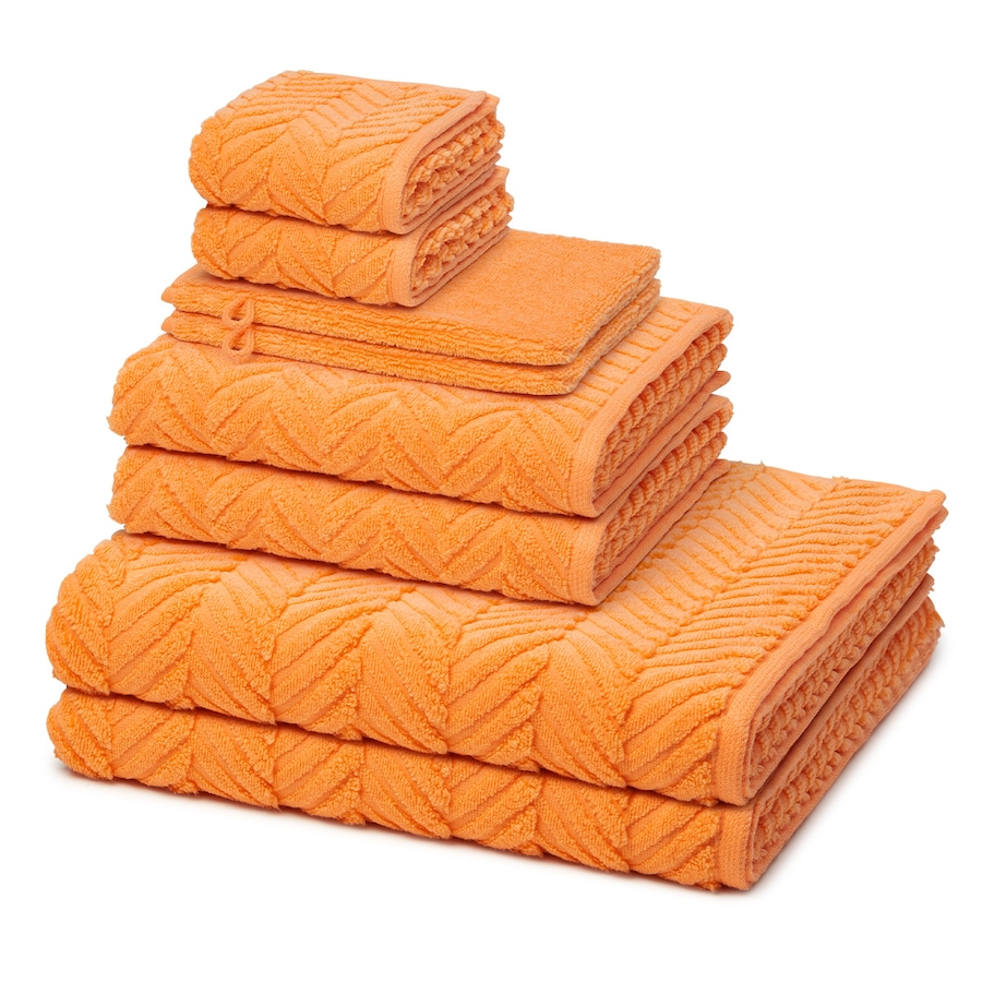 ROSS Sensual Skin 8-teilig Handtuch-Set Ginster Coral