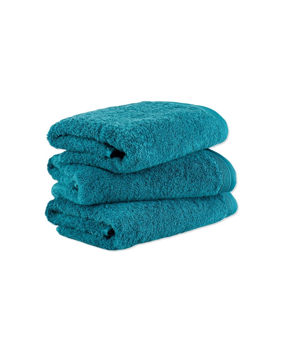 Möve Handtuchset Superwuschel 3-TLG 3x 50x100 cm lagoon