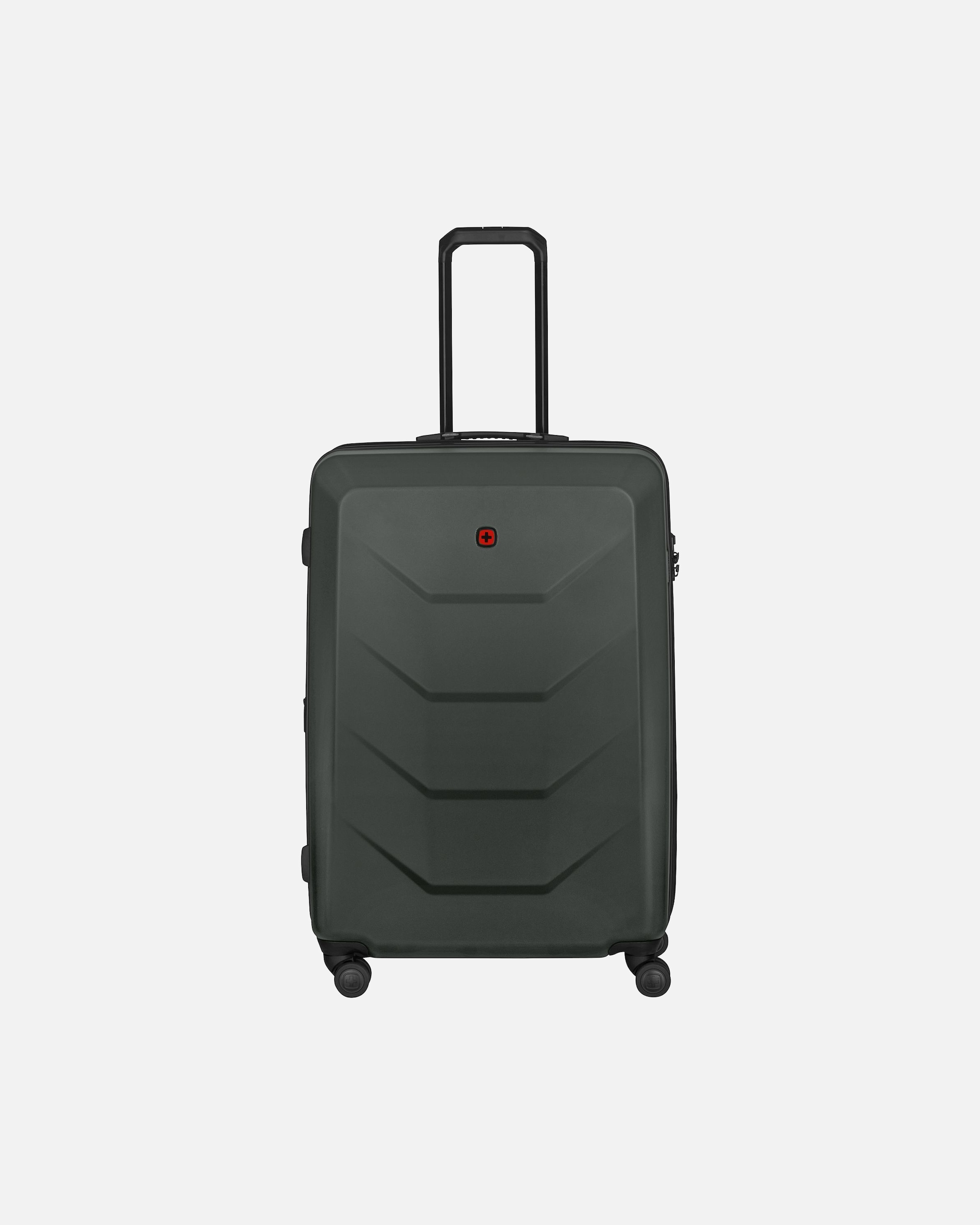 Trolley für Männlich Wenger Prymo 4 Rollen Trolley 76 cm mit Dehnfalte anthracite