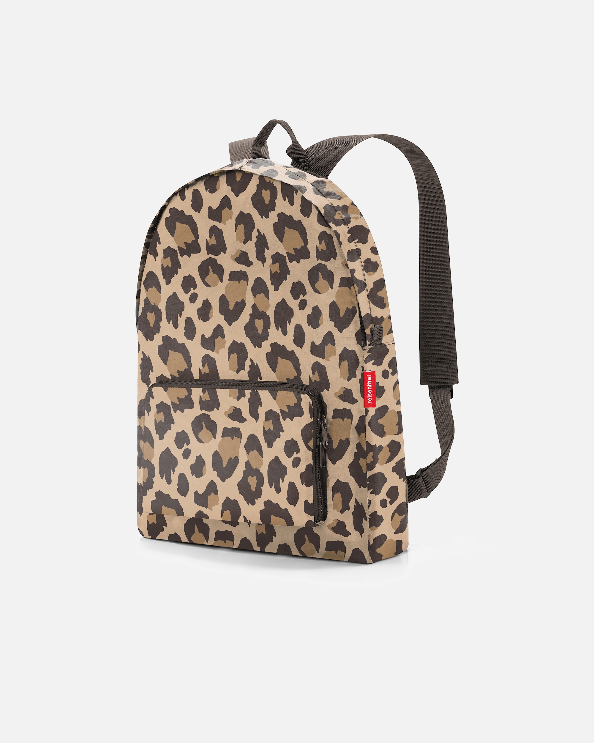 Rucksack für Weiblich Reisenthel Rucksack Mini Maxi Backpack Leo Macchiato