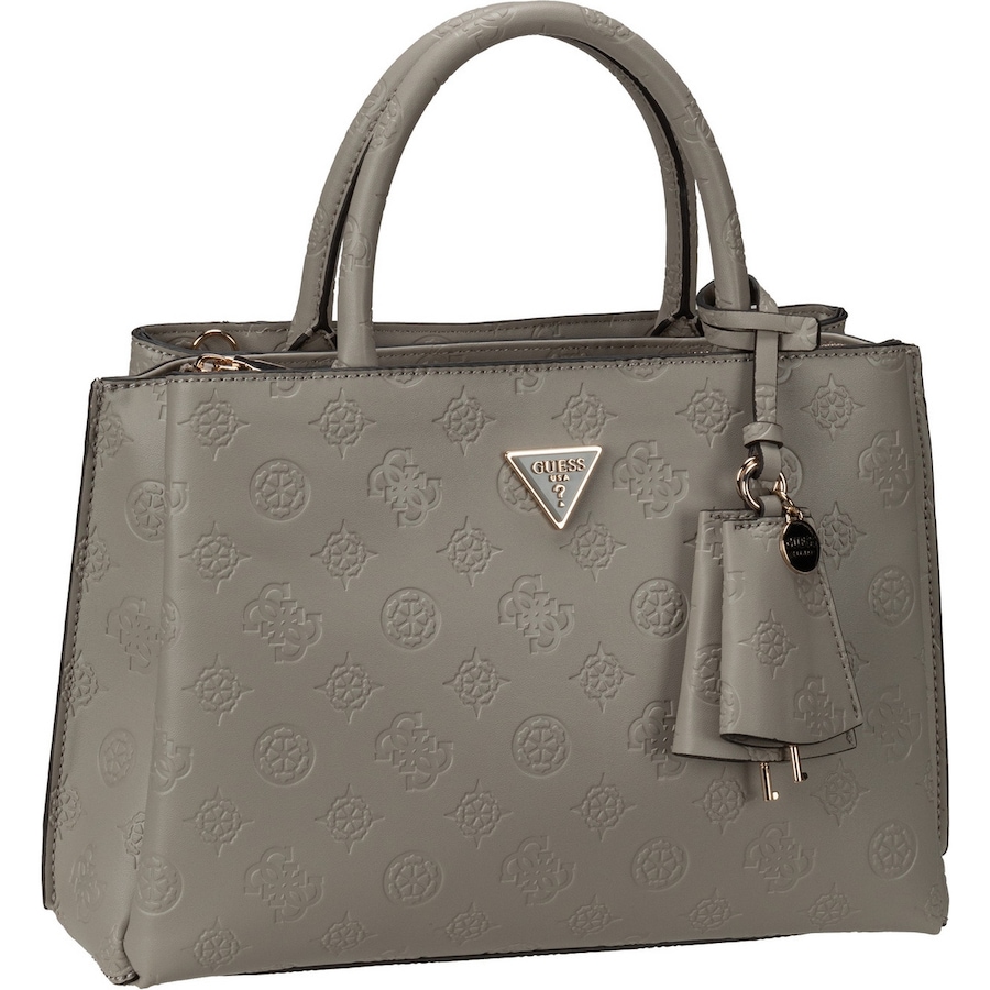 Guess Handtasche Jena PG 20060 Taupe Logo Grau Damen