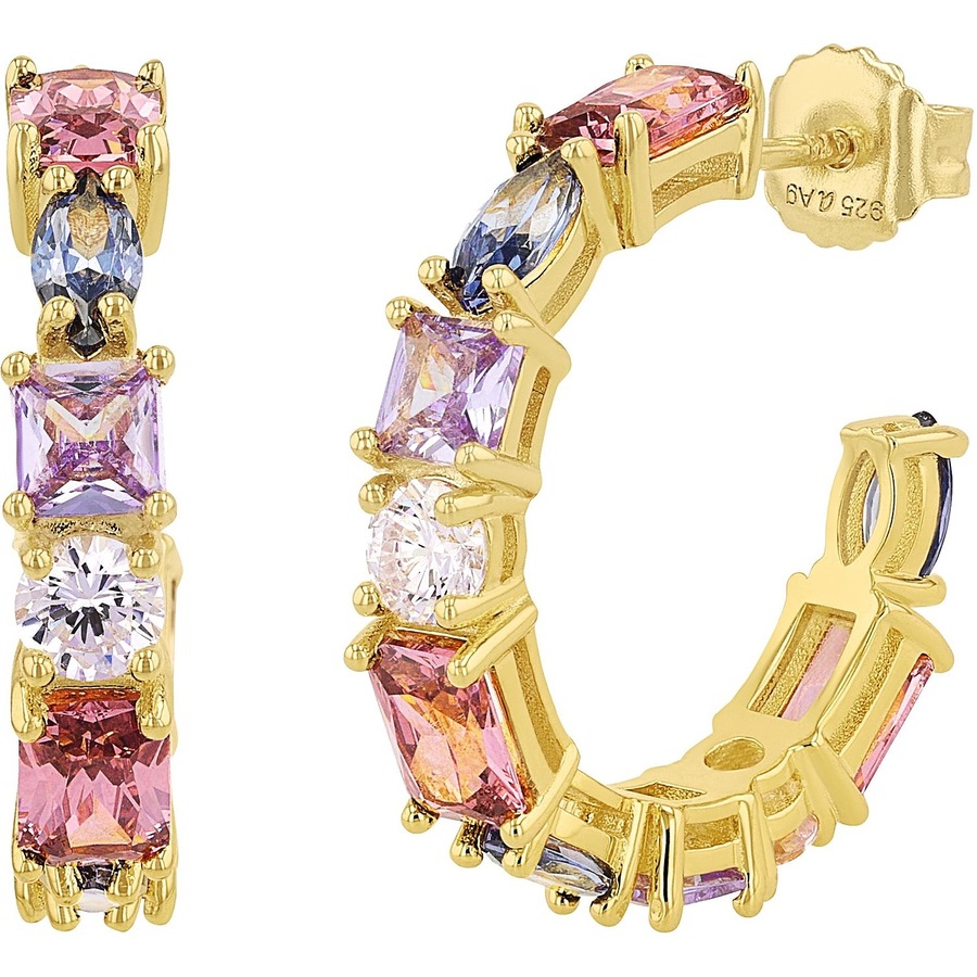 NOELANI Creolen 925er Silber One Size Damen