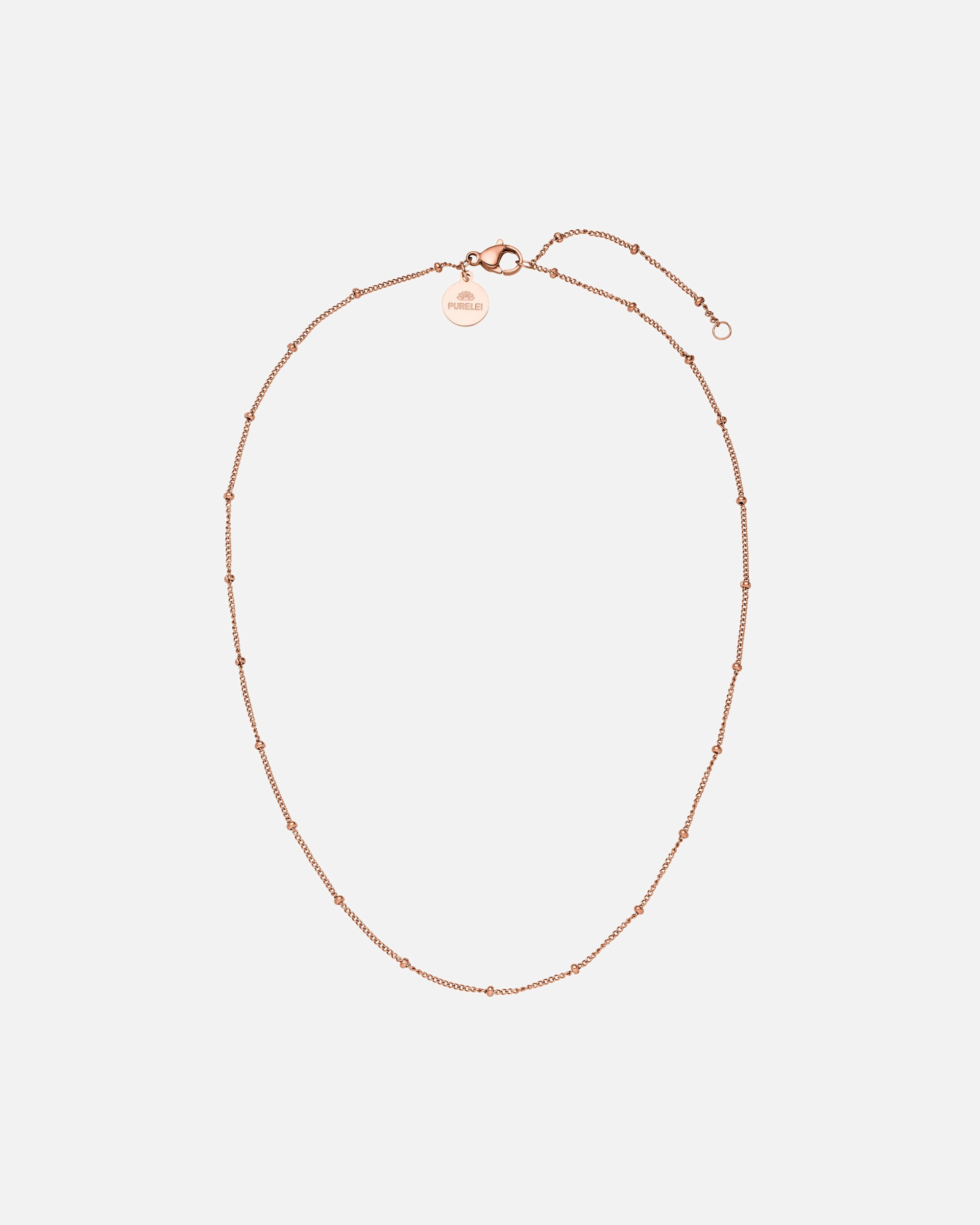 Halskette für Weiblich Purelei Li’ili’i Choker 100% Edelstahl Rosegold