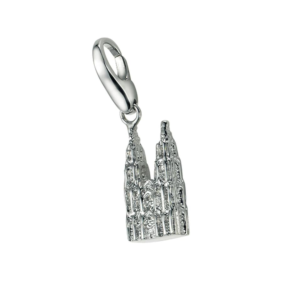 Giorgio Martello Milano Charm Kölner Dom, Silber 925 Onesize Damen