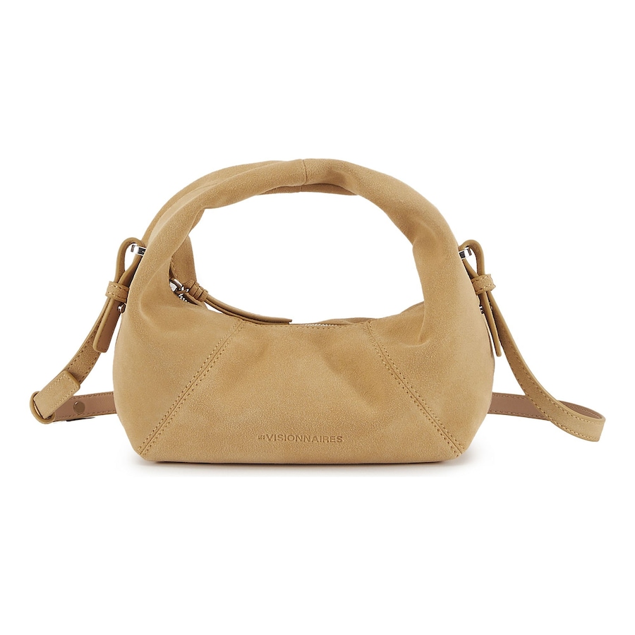 LES VISIONNAIRES Greta Mini Icon Henkeltasche soft tan Grau Damen