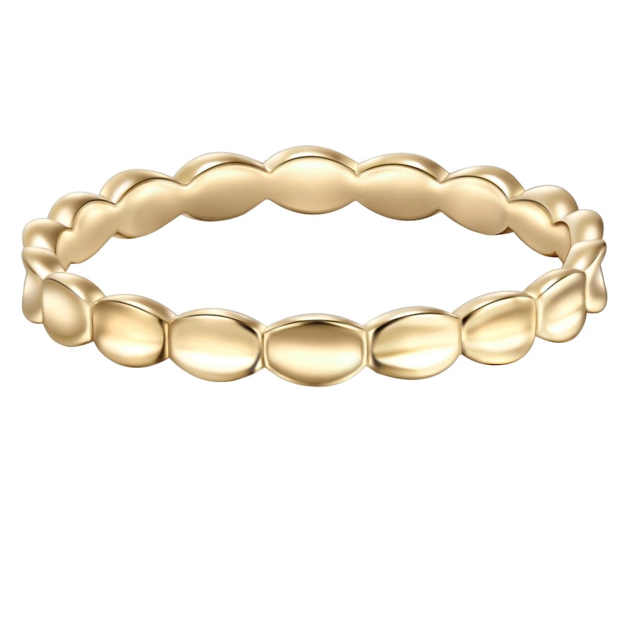 Glanzstücke München Ring Sterling Silber in Gelbgold 56 Damen