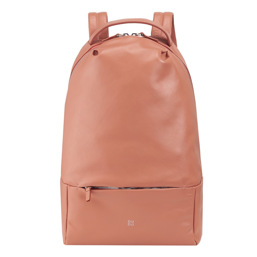 DuDu Rucksack Leder 37 cm rosa flamingo Rosegold Herren