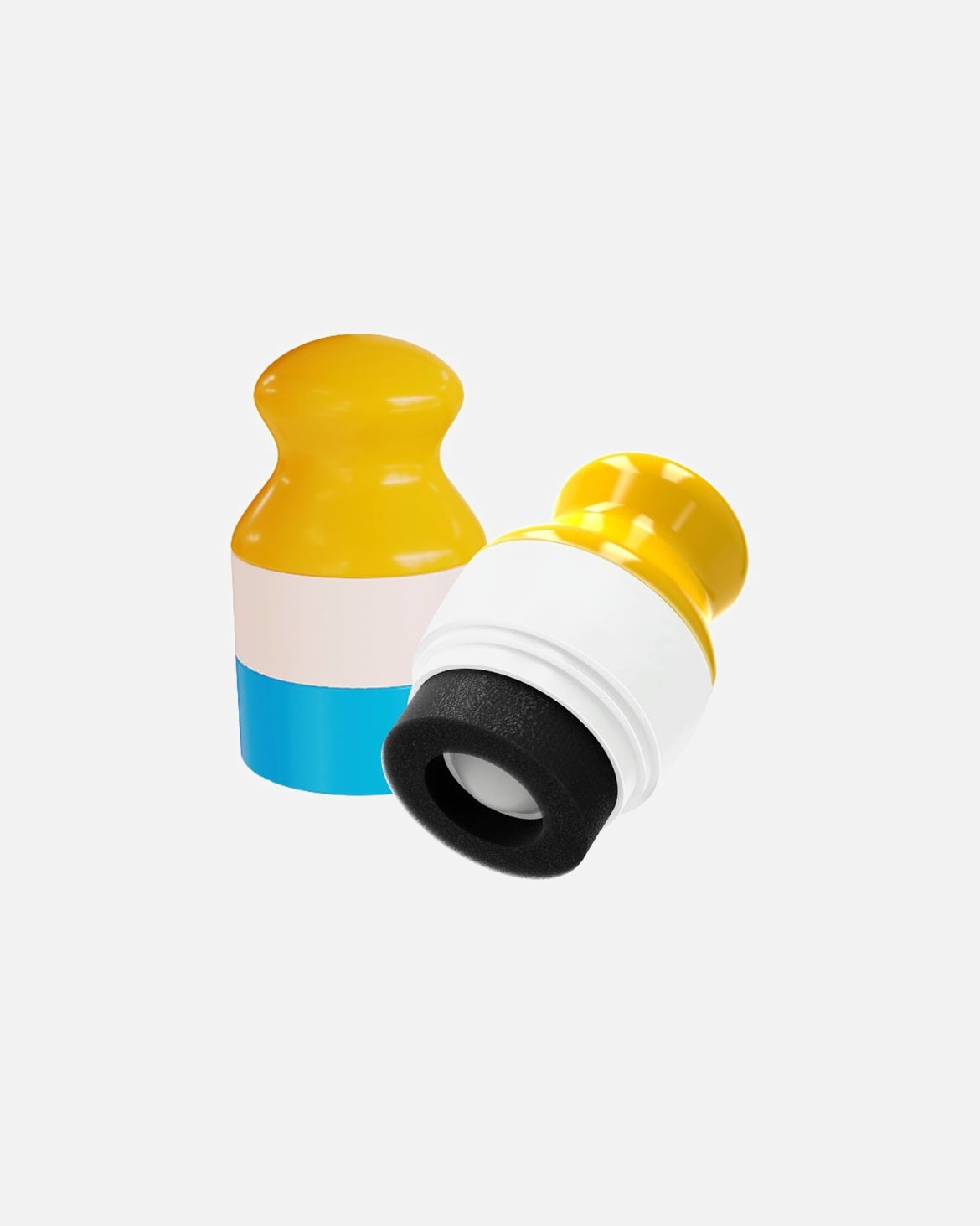 Applikator für Unisex UNIQ Nachfüllbarer Sonnencreme Roller Applikator Blau