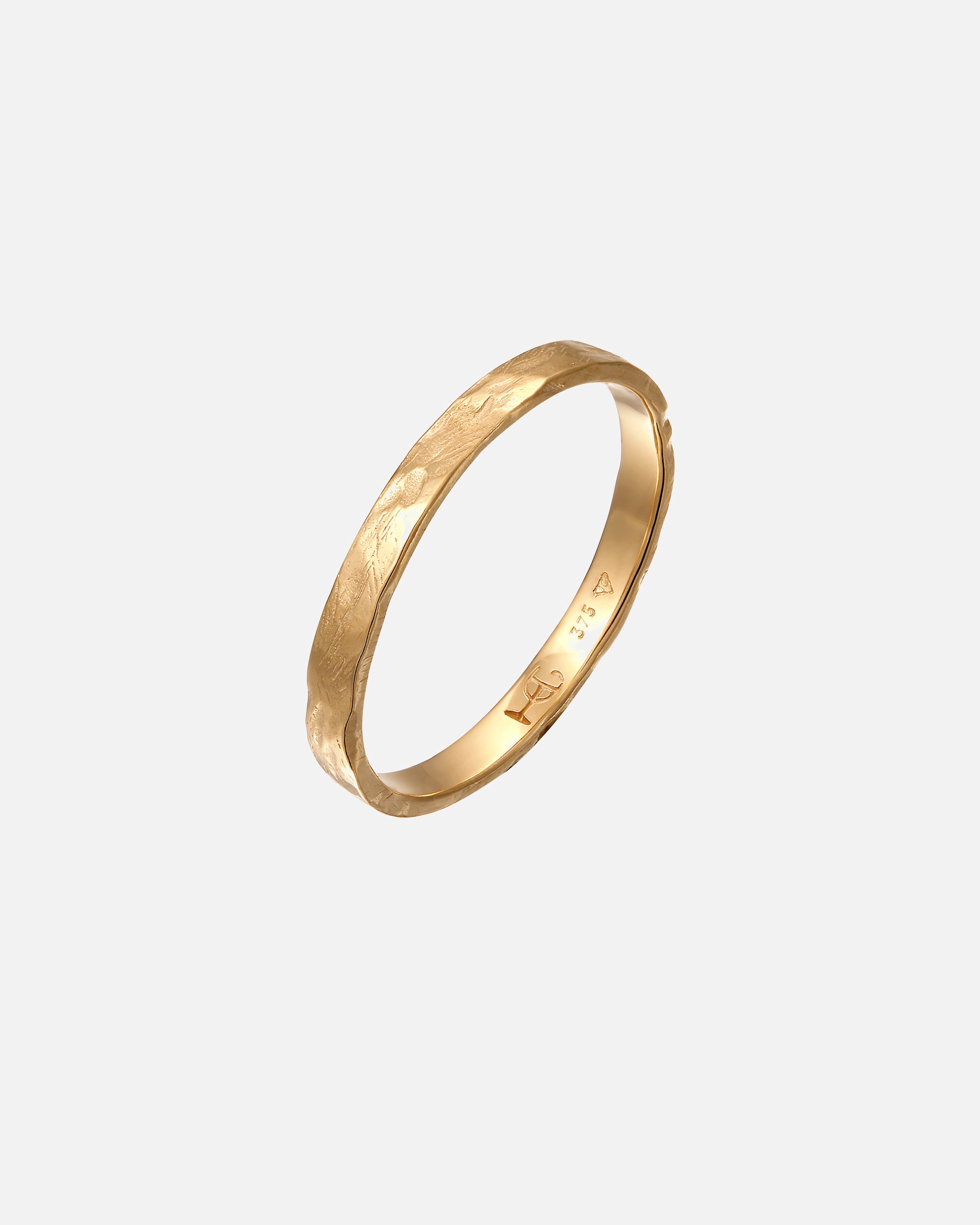Ring für Männlich Haze & Glory Default Brand Line Bandring 375 Gelbgold - Say ‘yes’ 66
