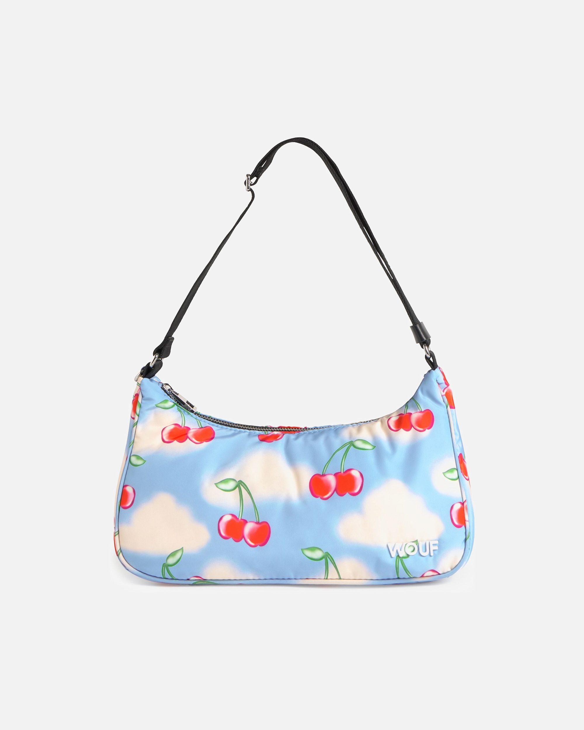 Umhängetasche für Weiblich Wouf Studio Schultertasche cherry sky