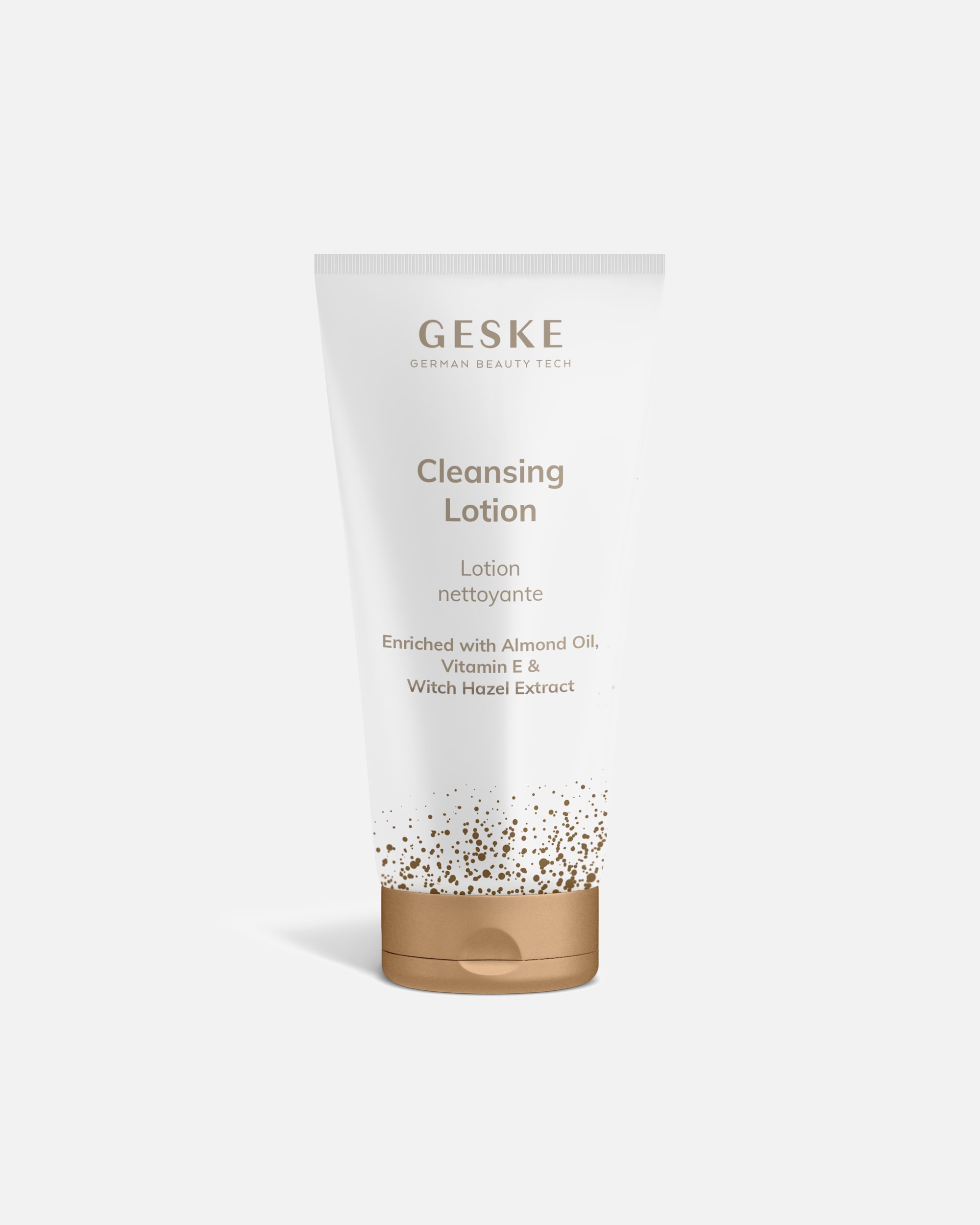 Reinigungsgel für Unisex GESKE Cleansing Lotion Tägliches Waschgel mit Mandelöl, Vitamin E & Hamamelis-Extrakt