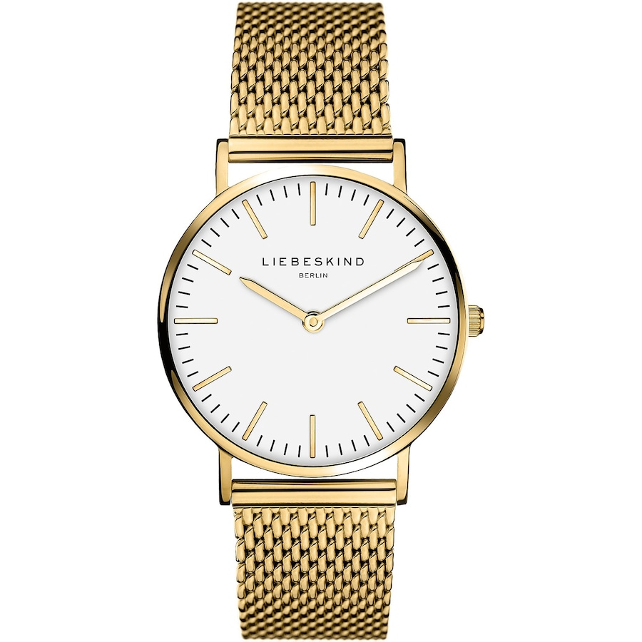 Liebeskind Damenuhr Edelstahl gold Nude Damen
