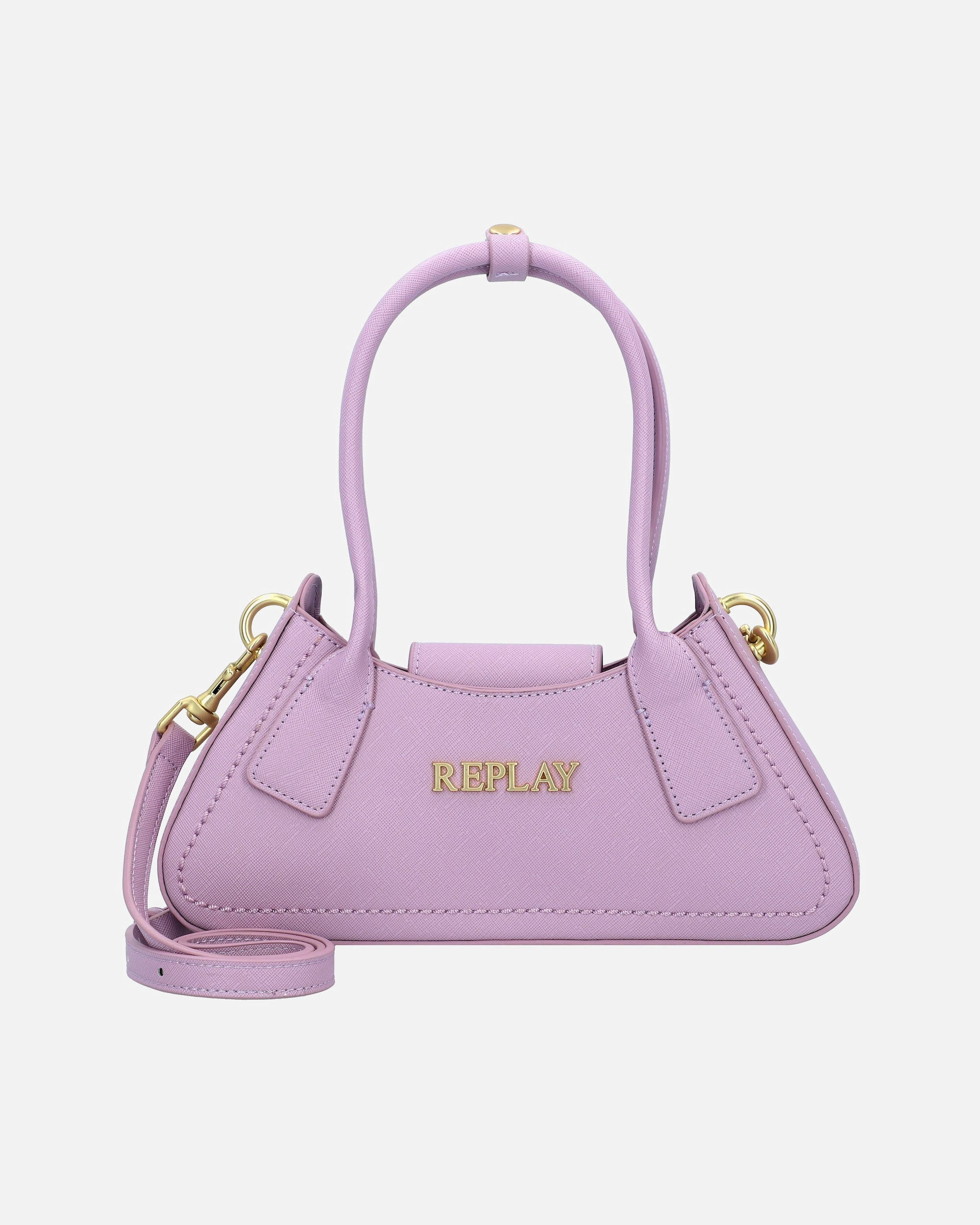 Clutch für Weiblich Replay Schultertasche violet tulle