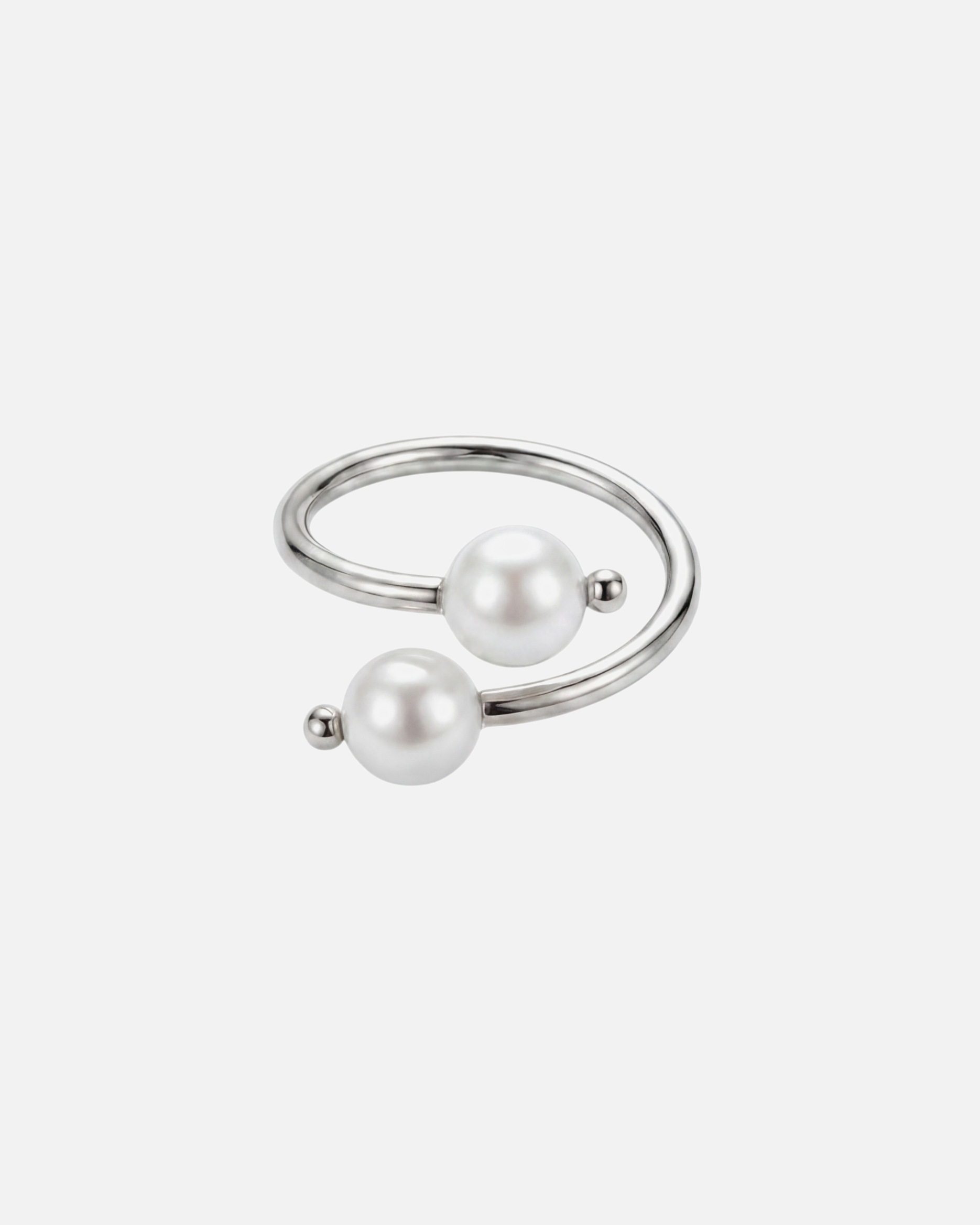 Ring für Unisex Purelei Pearl Muse Ring 100% Edelstahl M/L