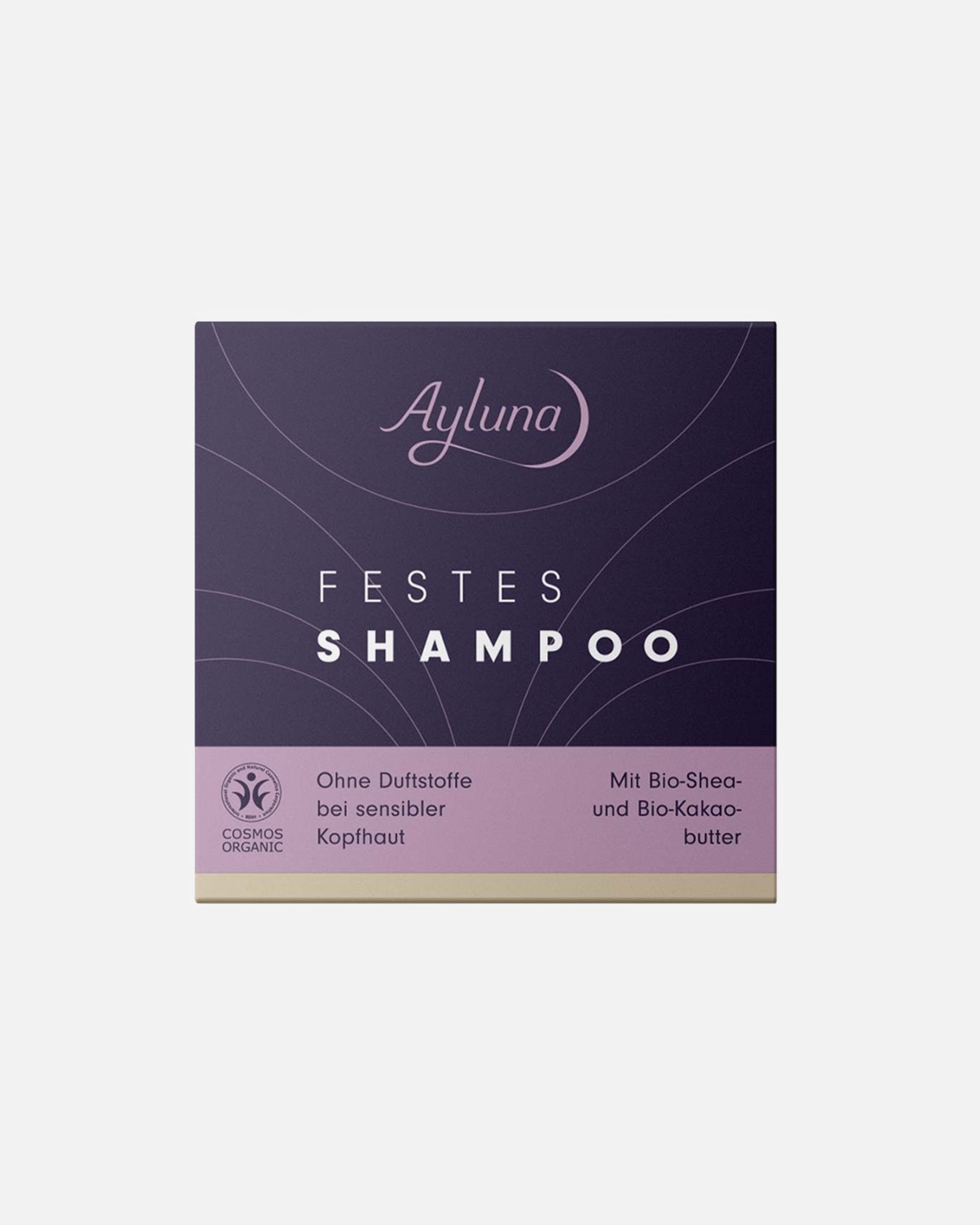 Shampoo für Unisex Ayluna Naturkosmetik Festes Shampoo - Sensitiv 60 g