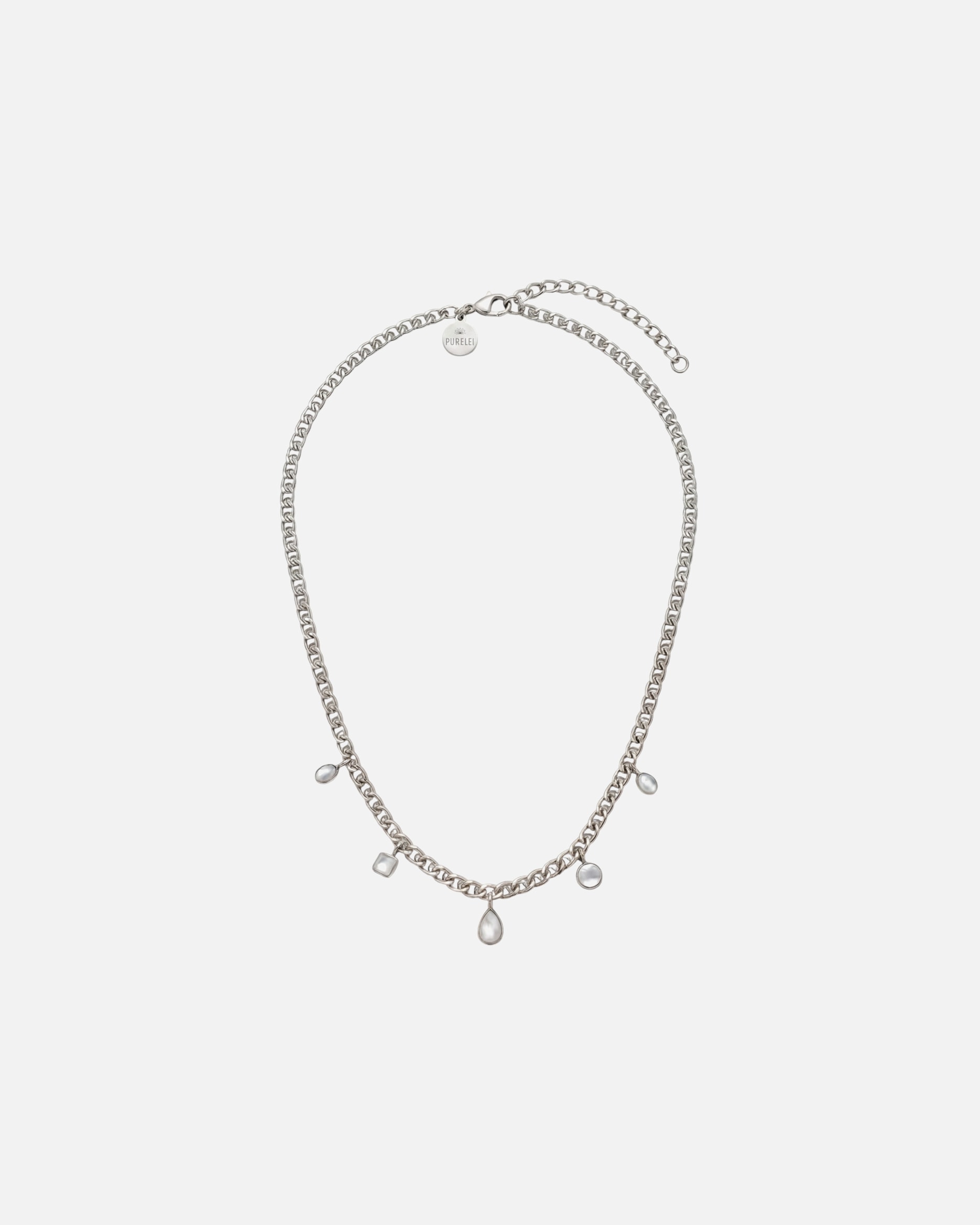 Halskette für Unisex Purelei Soft Shine Kette 100% Edelstahl Silber