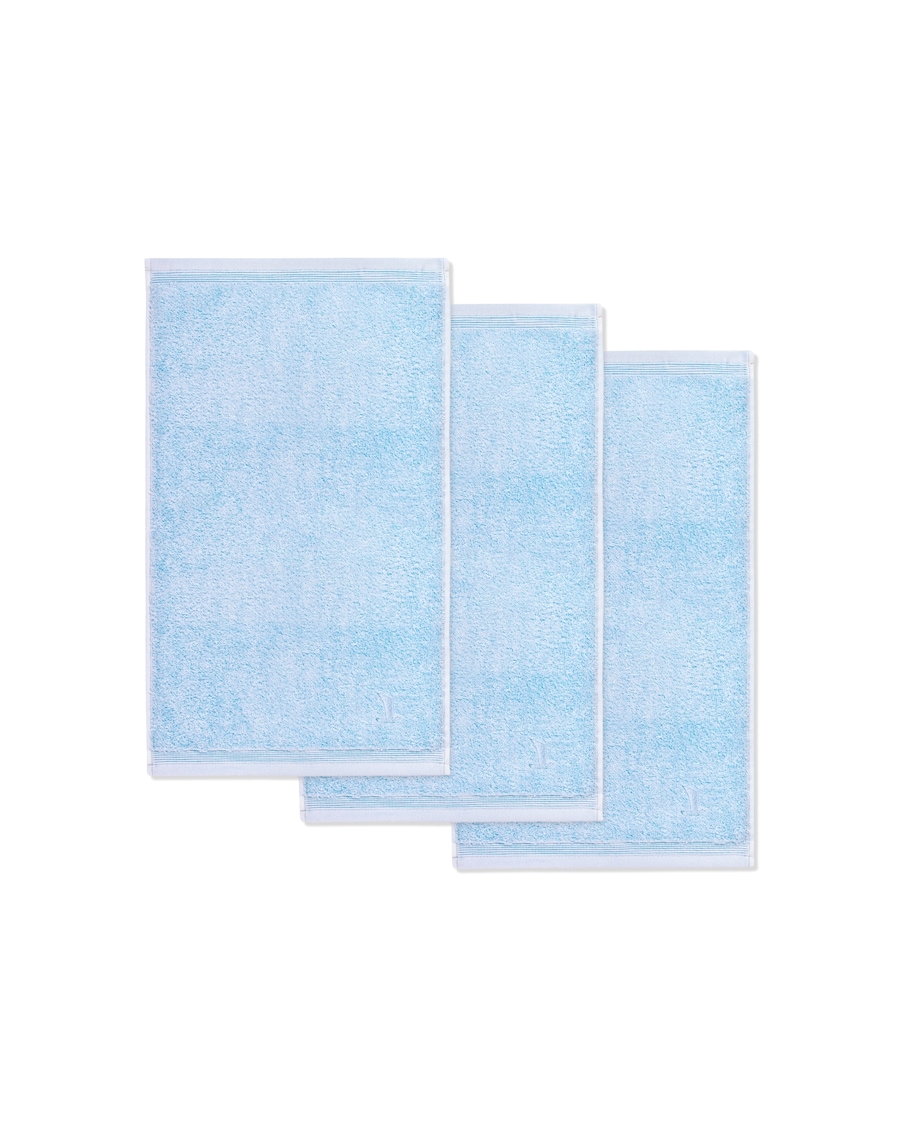 Möve Gästetuch Superwuschel 3er Pack aquamarine