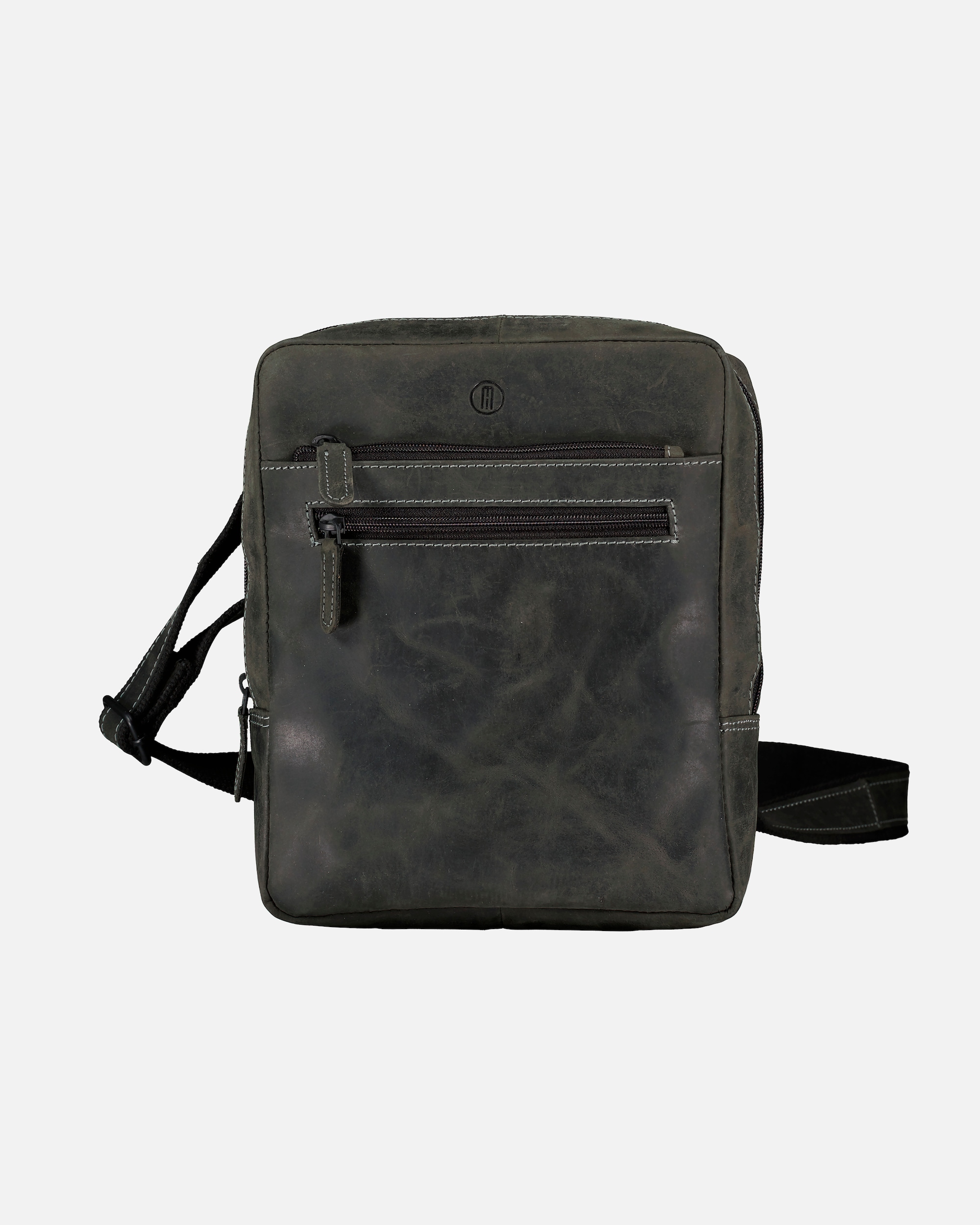 Umhängetasche für Männlich Hausfelder Manufaktur Umhängetasche Huntsville Hilmar Schwarz