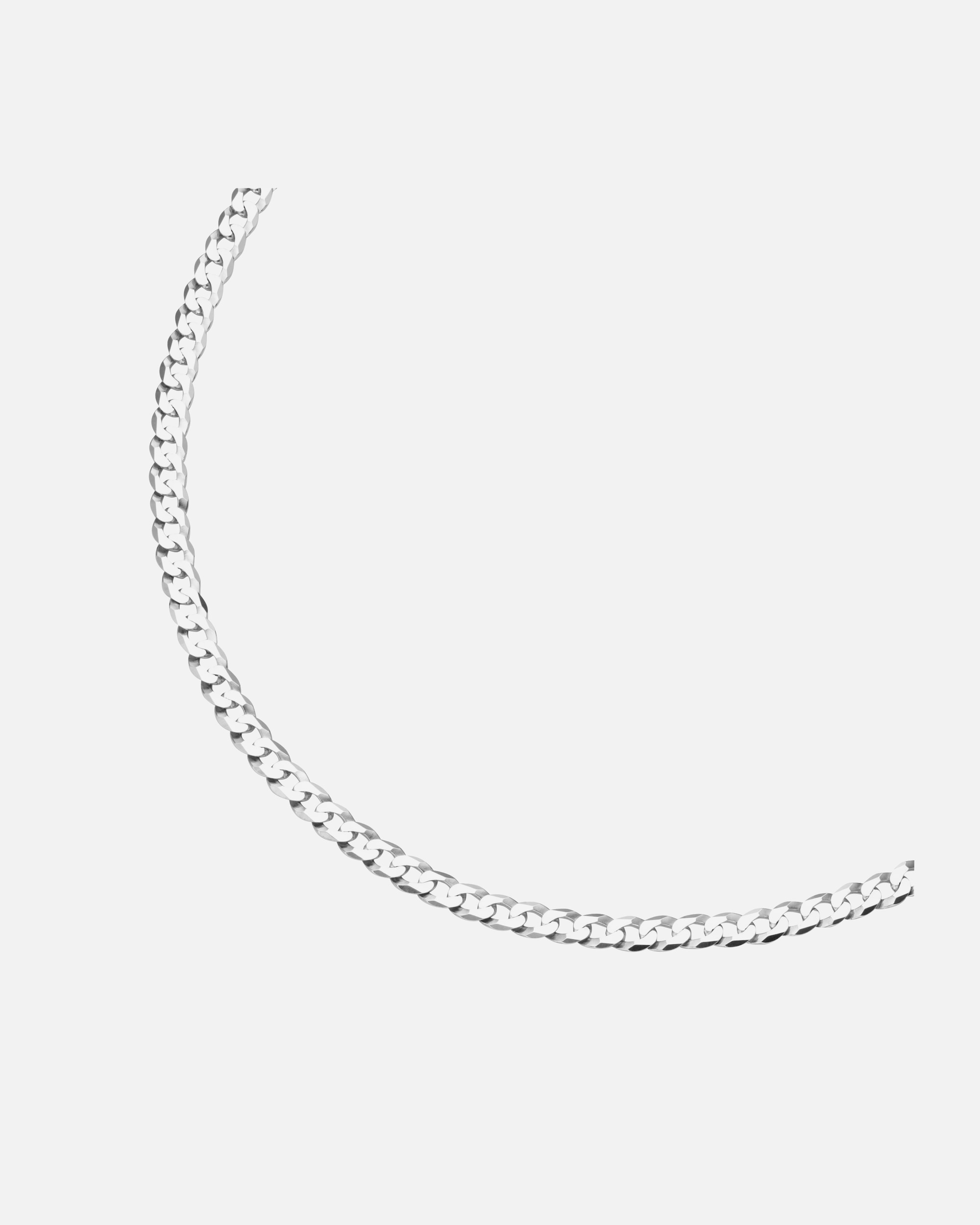 Halskette für Weiblich Smart Jewel Kette Panzerkette diamantiert, massiv, Silber 925 50 cm