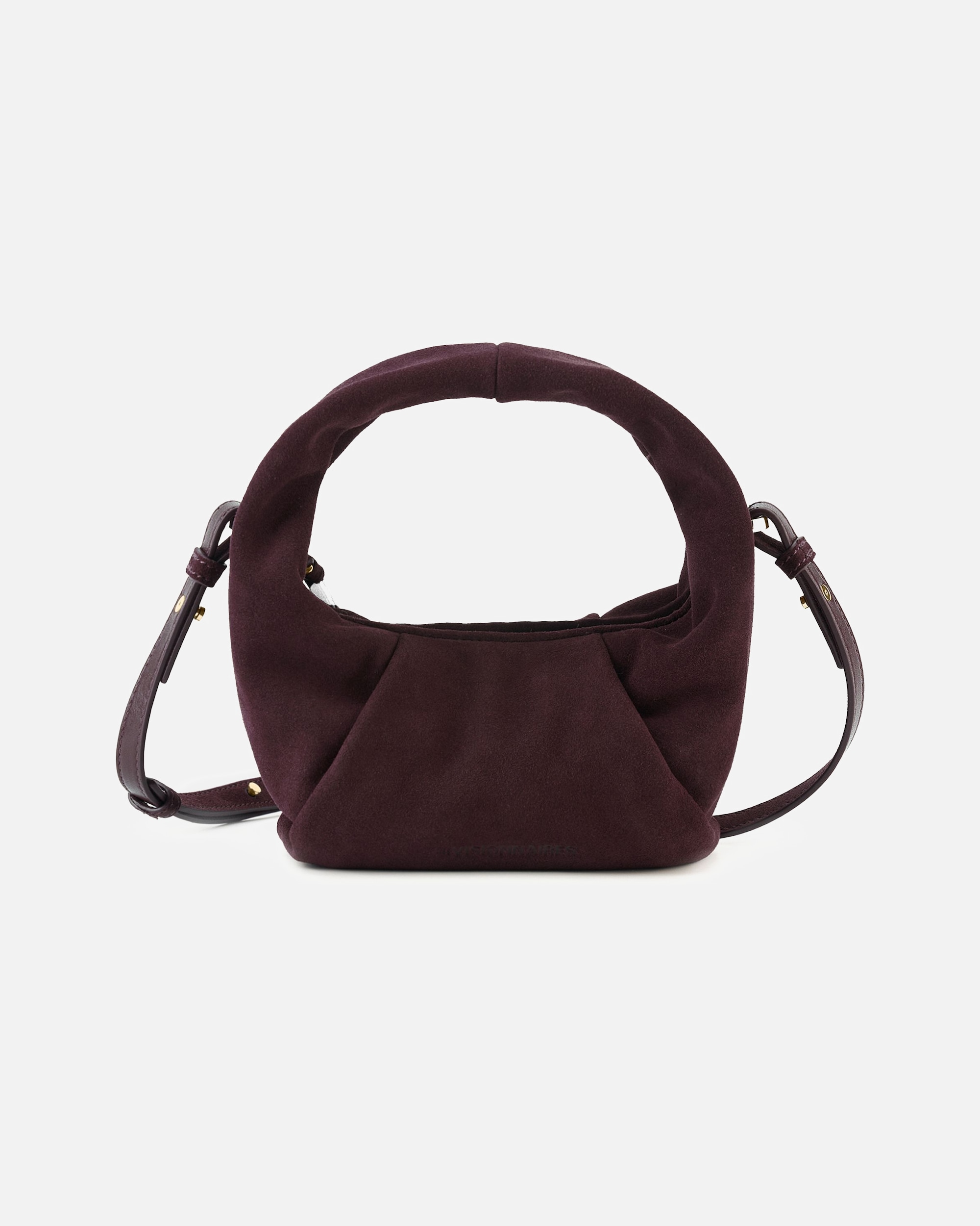 Tasche für Weiblich LES VISIONNAIRES Default Brand Line Greta Mini Essential Henkeltasche aubergine