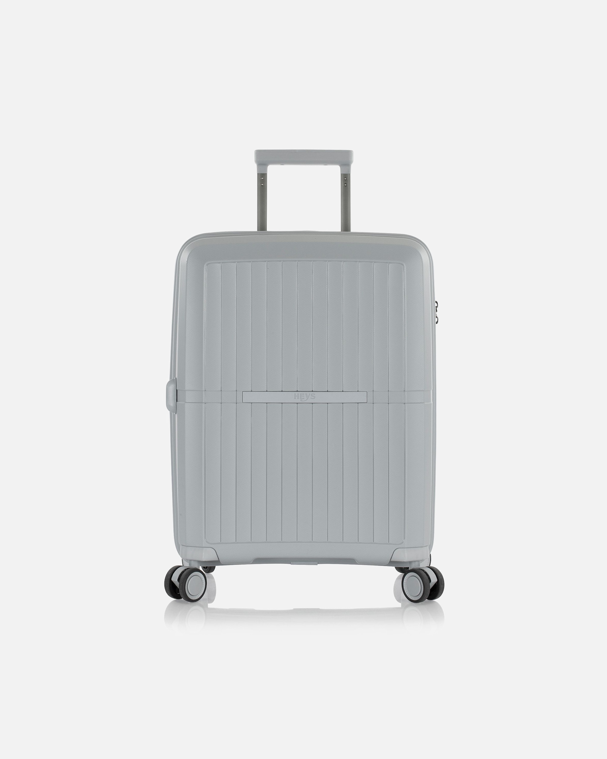 Handgepäckkoffer für Männlich Heys AirLite 4 Rollen Kabinentrolley S 53 cm mit Dehnfalte grey