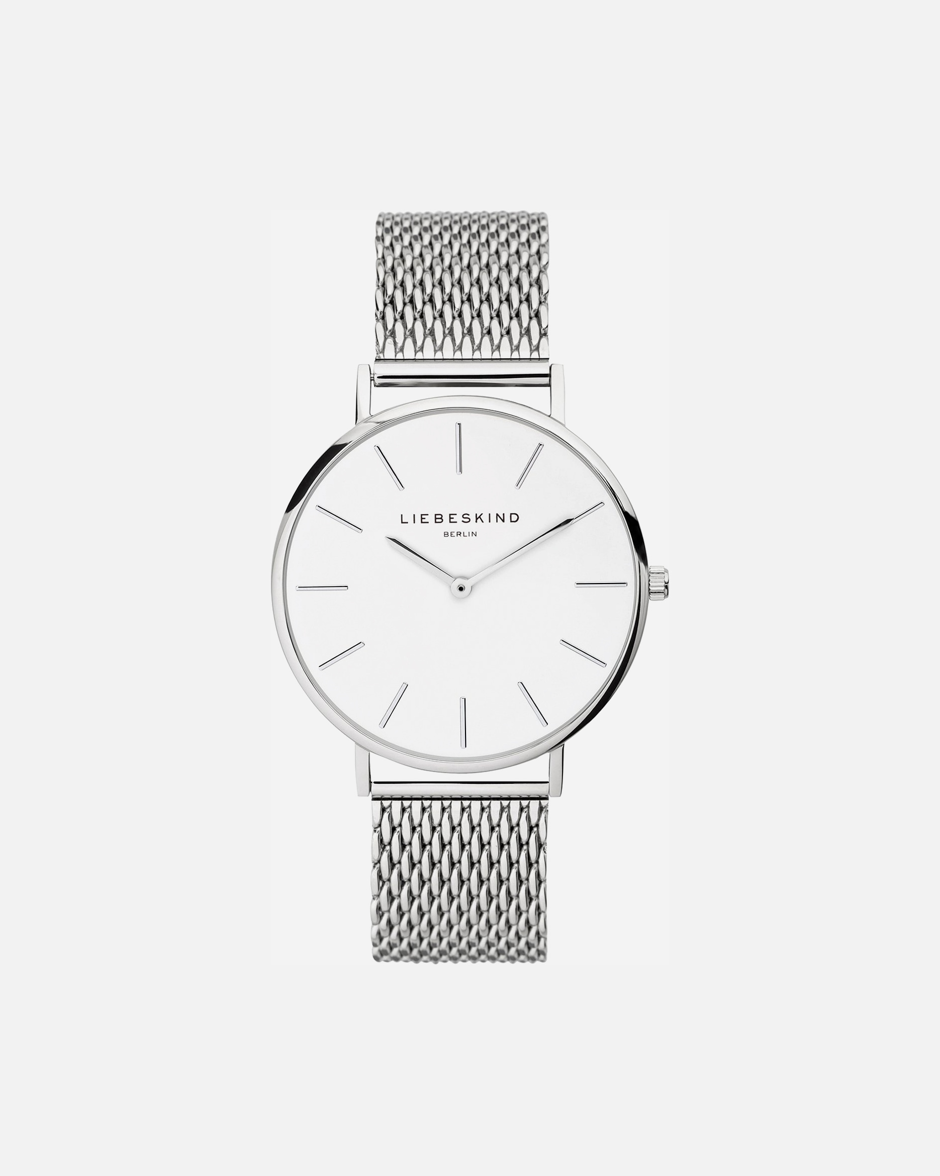 Uhr für Weiblich Liebeskind Damenuhr Edelstahl silber