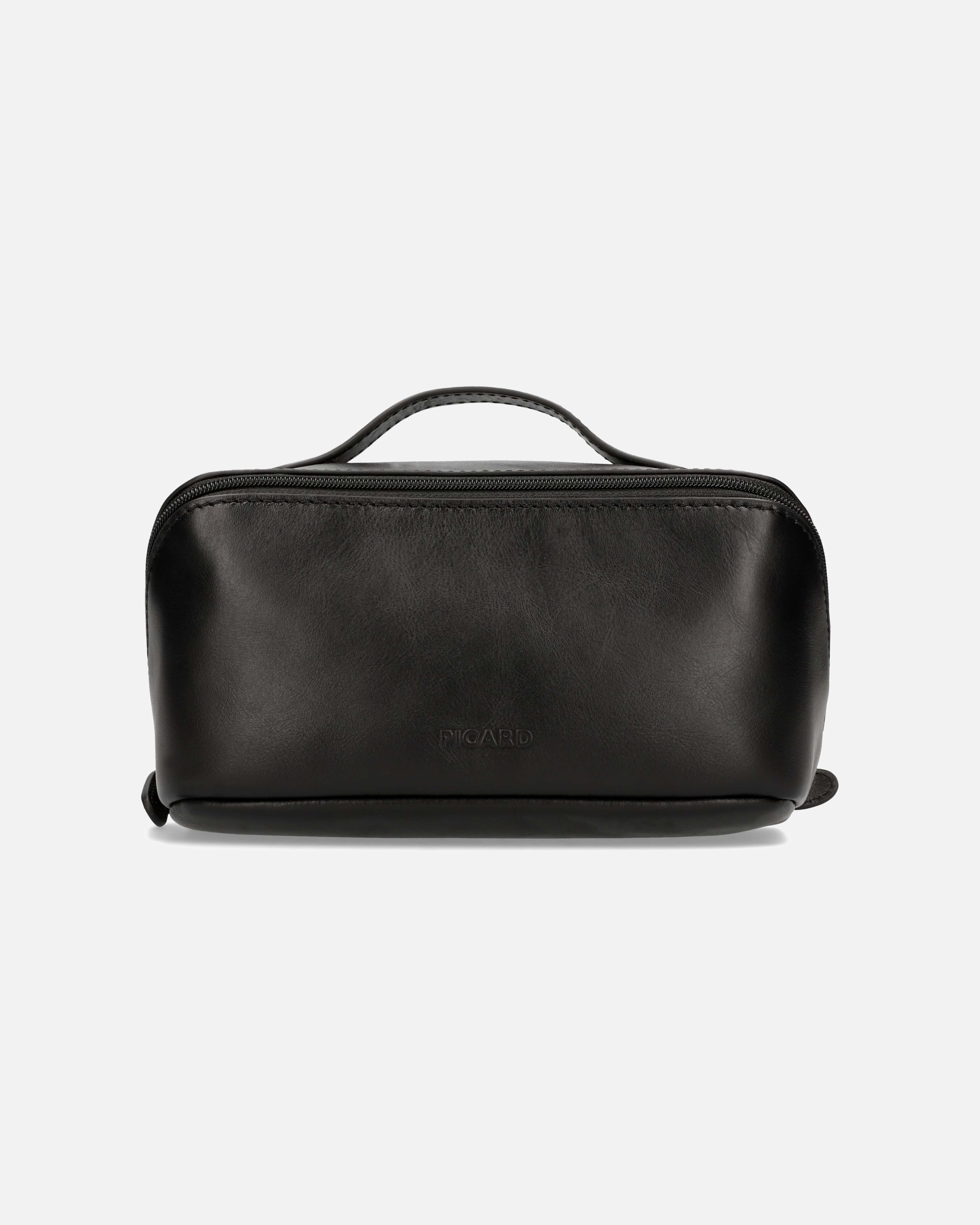 Kosmetikkoffer für Unisex Picard Kulturbeutel Toscana schwarz