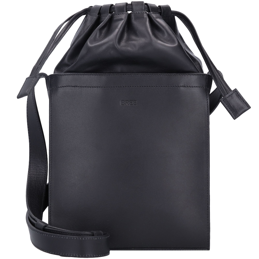 Bree Nikka 1 Umhängetasche Leder 20 cm black Schwarz Damen