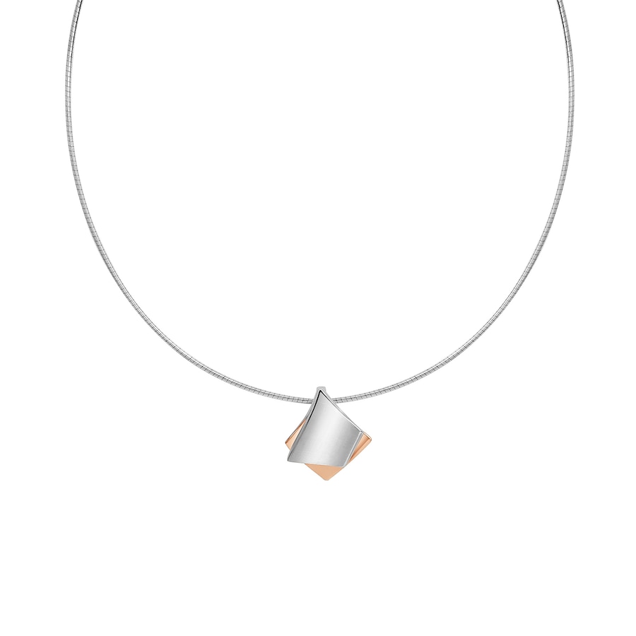 Celesta Halskette 925/- Sterling Silber ohne Stein 42cm Weiss Damen