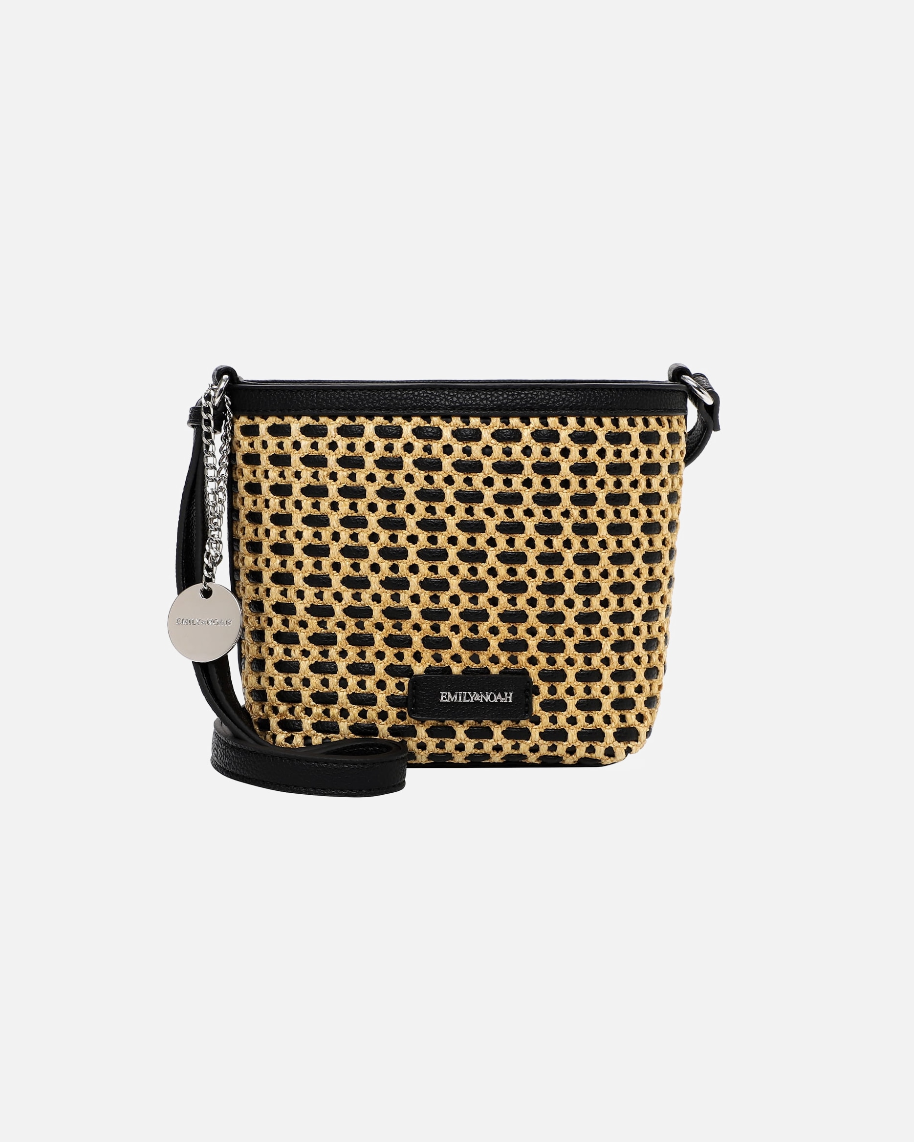 Clutch für Weiblich EMILY & NOAH Umhängetasche E&N Jella Black