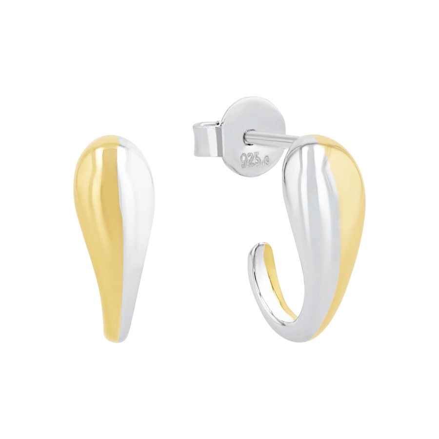 amor Ohrstecker Bicolor Damen