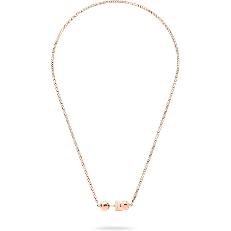 Liebeskind Kette Edelstahl roségold Damen