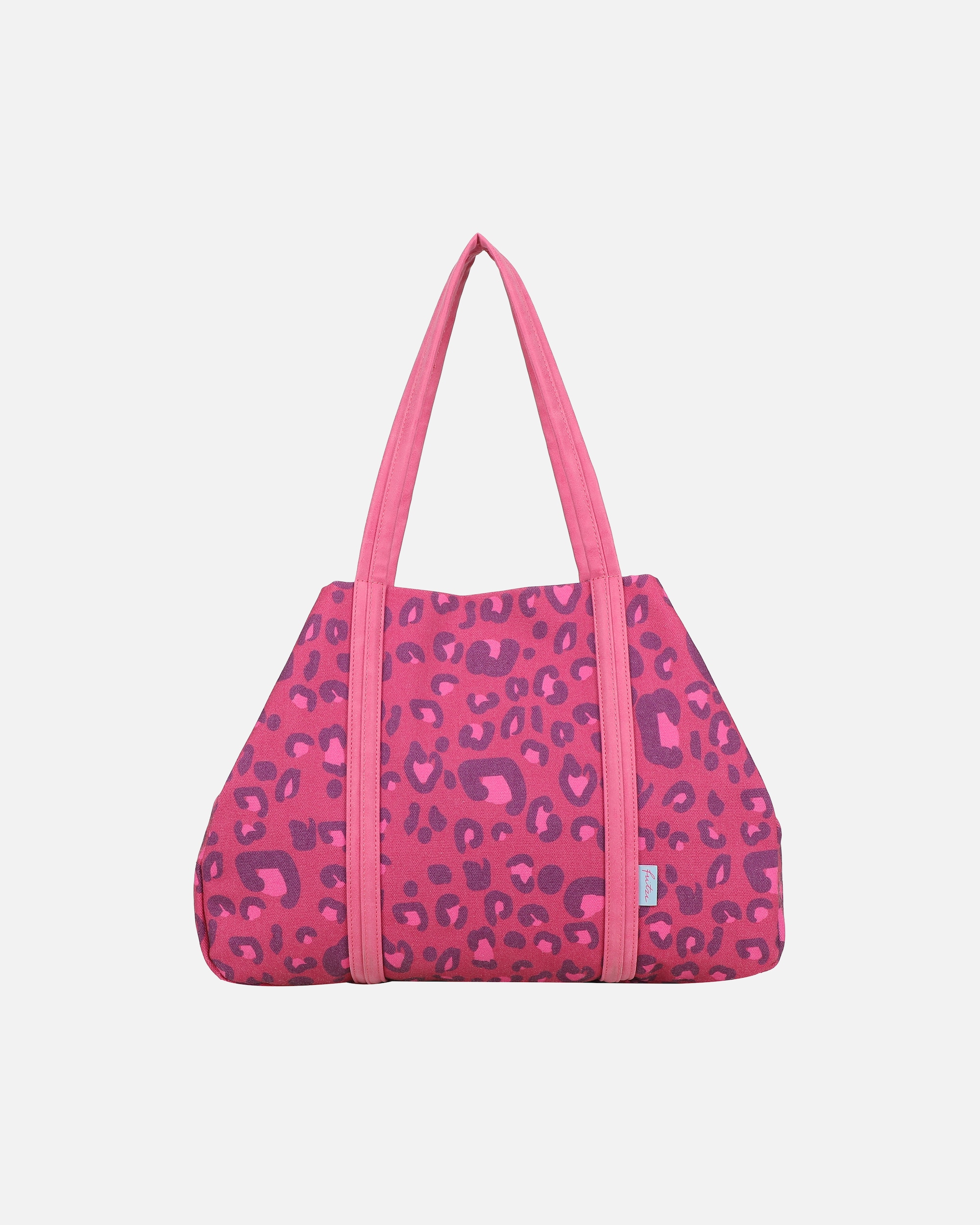 Tasche für Weiblich Fritzi aus Preußen Shopper Simply Shopper Leo mit tollem Leo-Print pink