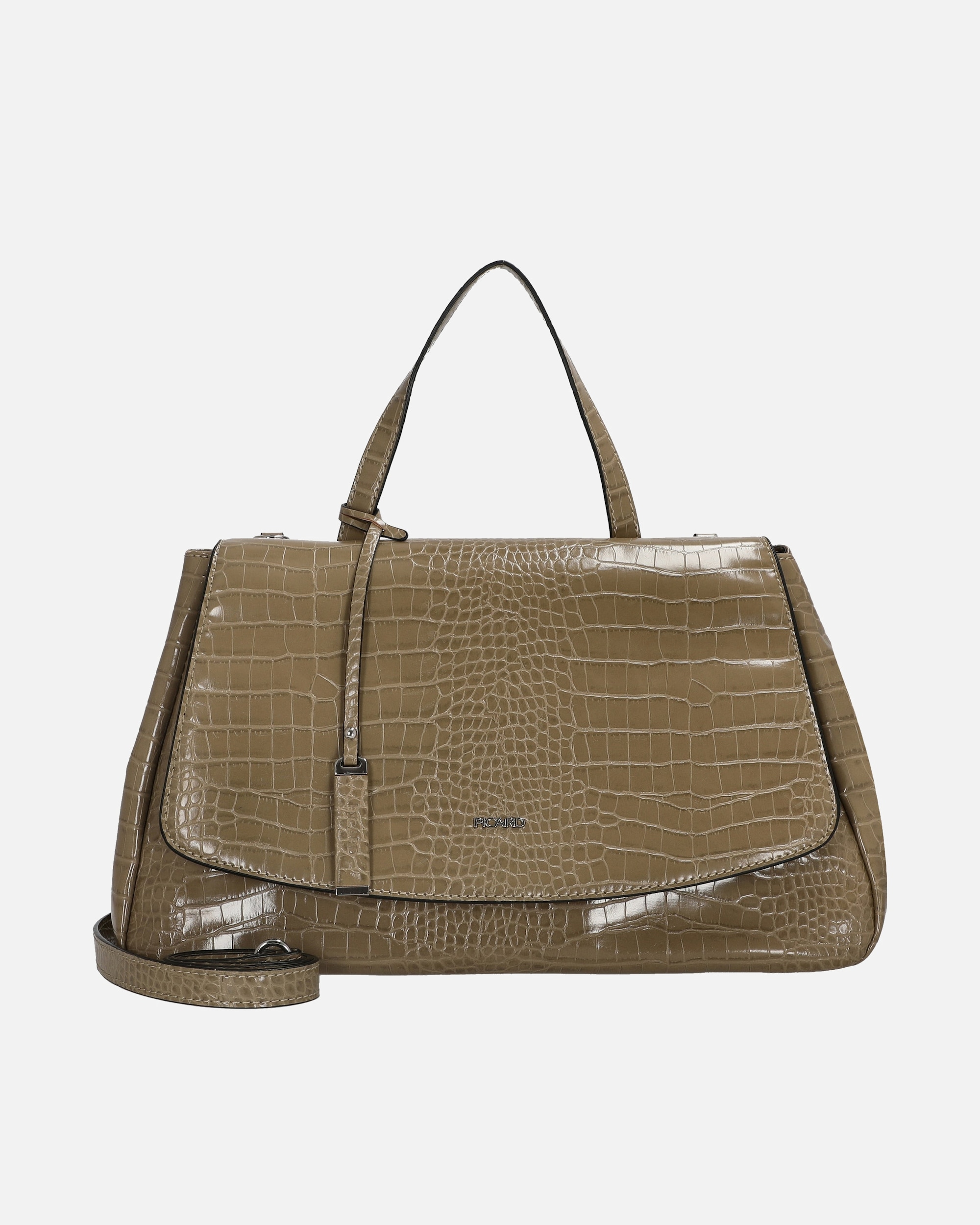 Handtasche für Weiblich Picard Croco - Handtasche 37 cm Synthetik (cactus) cactus