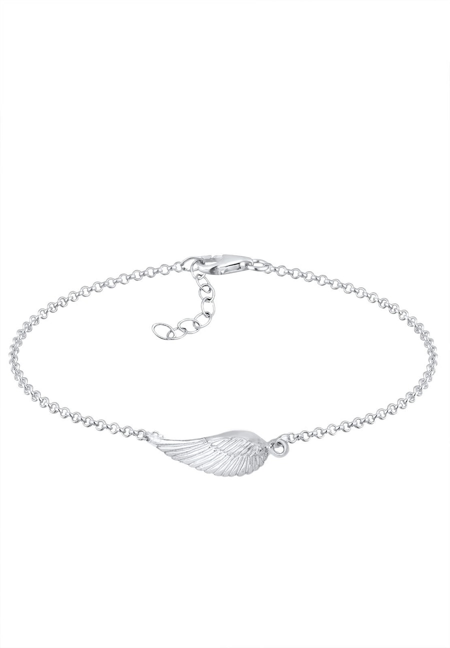 Elli Flügel Schutzengel 925 Silber silberfarben Damen