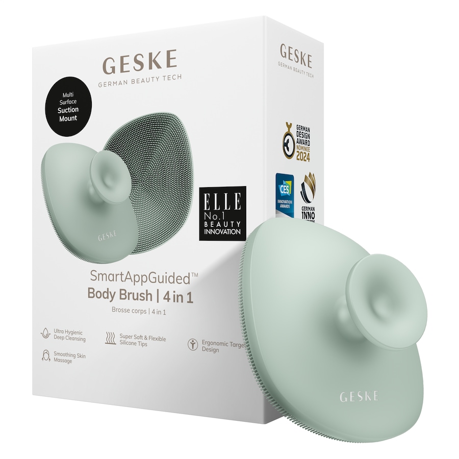 GESKE Body Brush | 4 in 1 Reinigungsbürste für den ganzen Körper Green