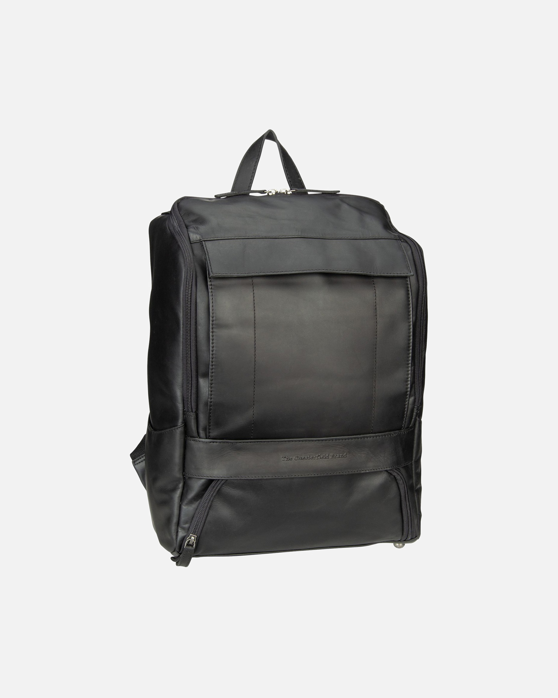 Rucksack für Männlich The Chesterfield Brand Rucksack Rich Black