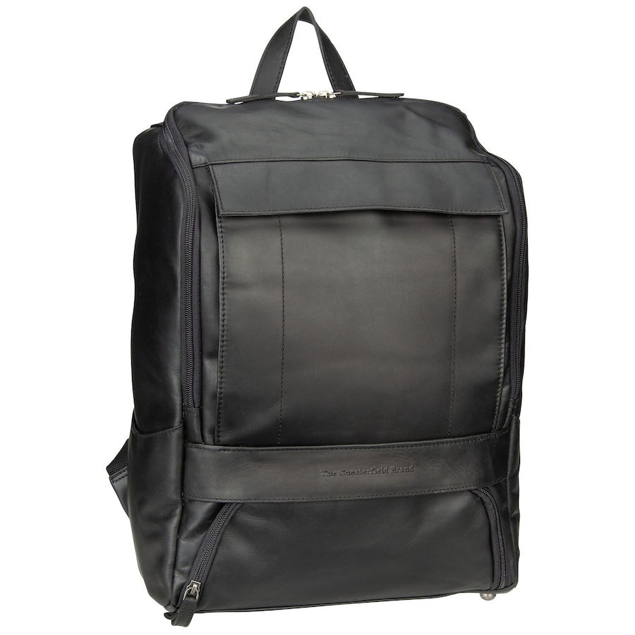 The Chesterfield Brand Rucksack Rich Black Schwarz Herren